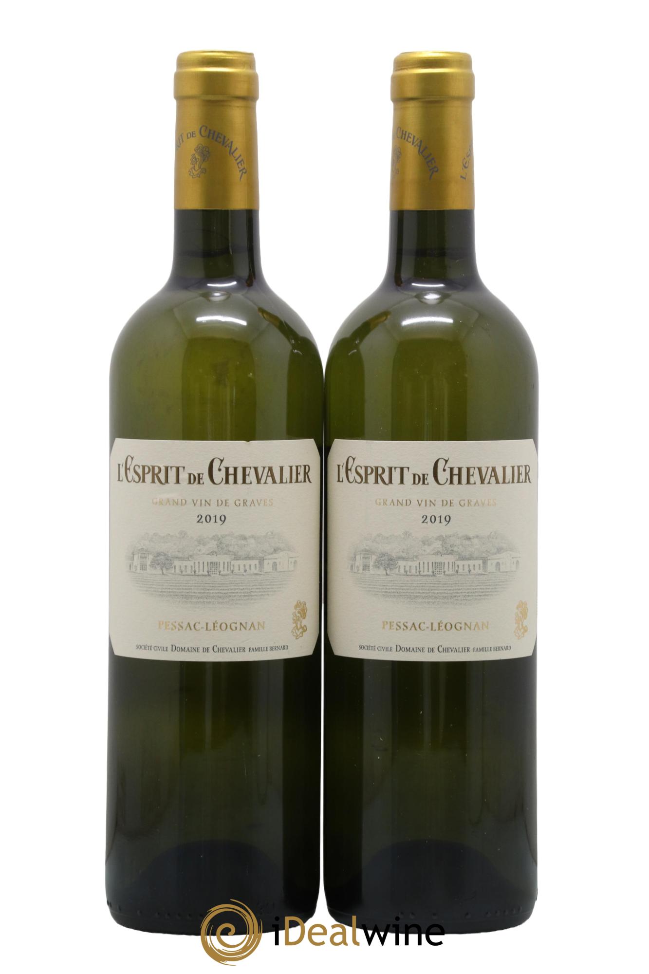 Esprit de Chevalier Second Vin 2019 - Lot de 2 bouteilles - 0