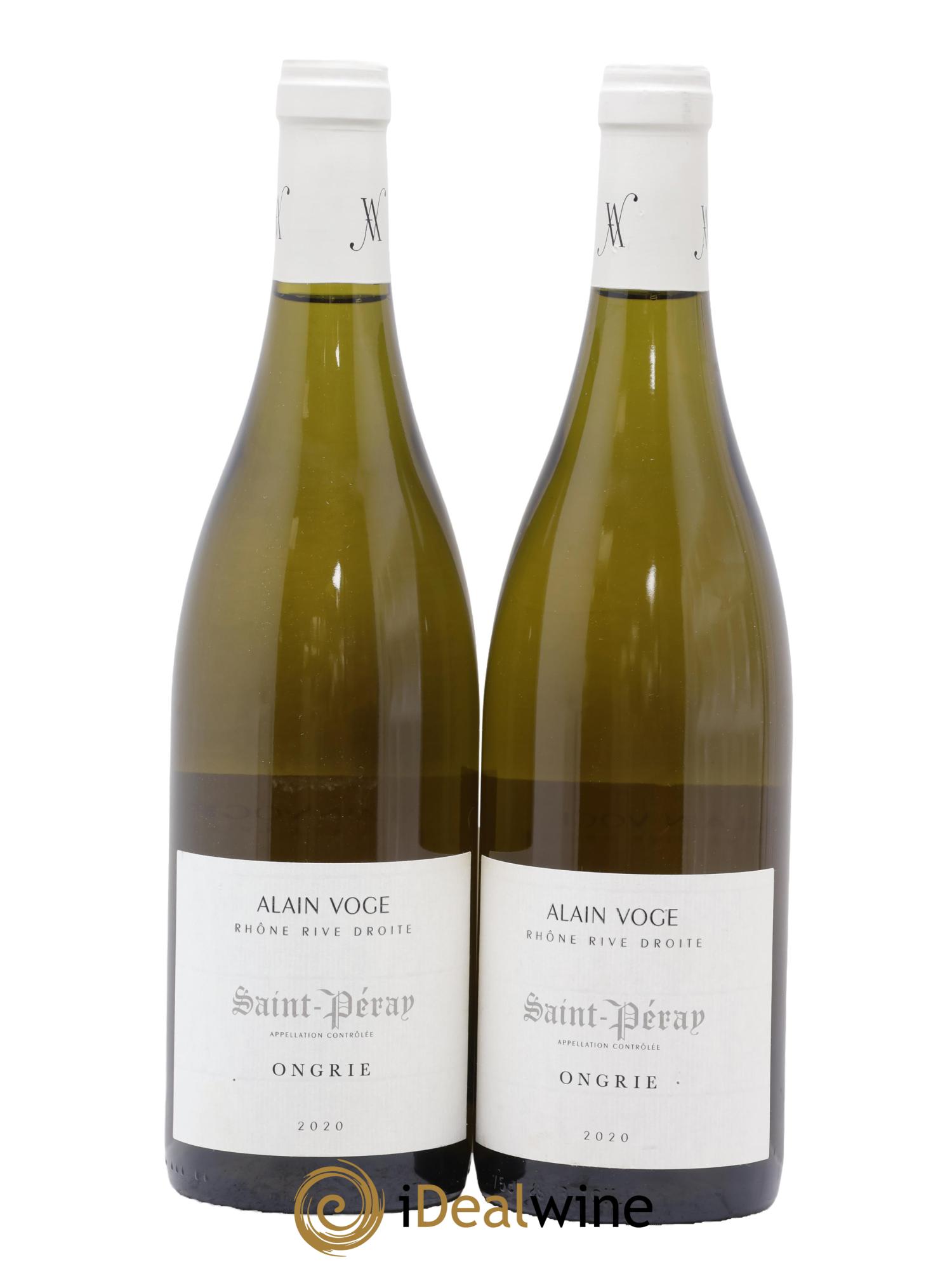Saint-Péray Ongrie Alain Voge (Domaine) 2020 - Lot of 2 bottles - 0