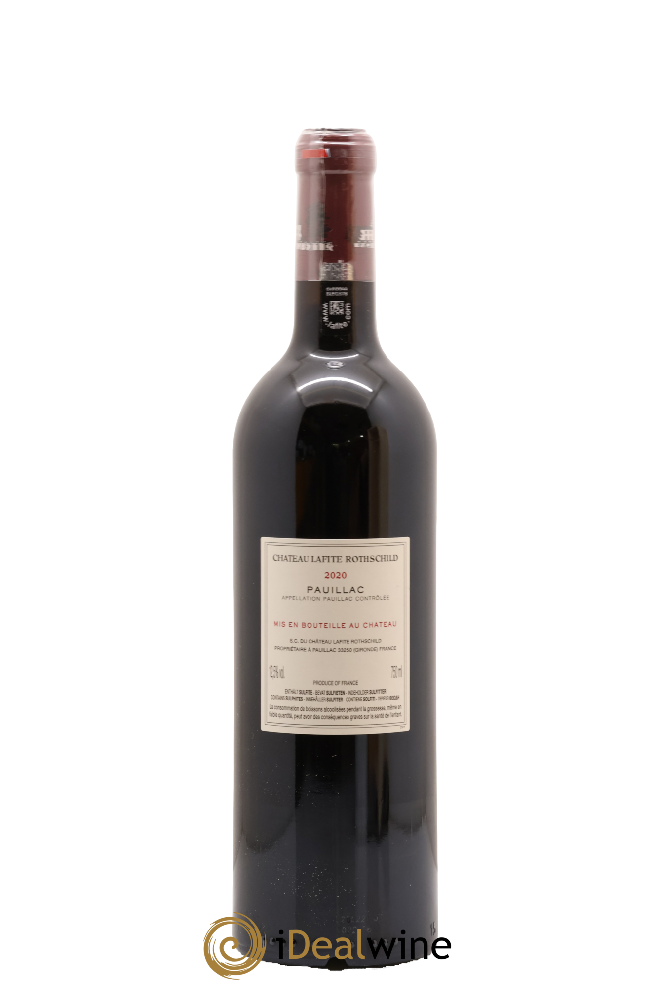 Château Lafite Rothschild 1er Grand Cru Classé 2020 - Lot de 1 bouteille - 2