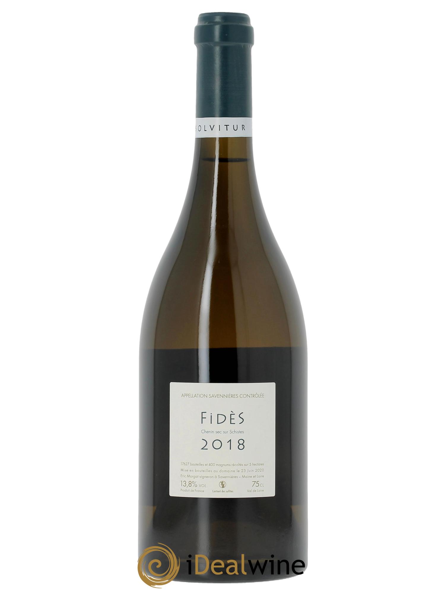 Savennières Fidès Eric Morgat  2018 - Posten von 1 Flasche - 1