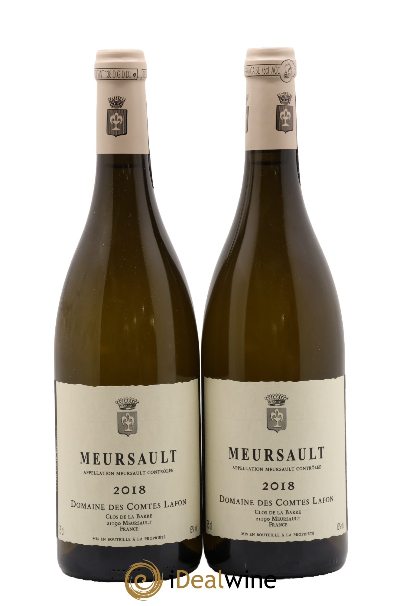 Meursault Comtes Lafon (Domaine des) 2018 - Lot de 2 bouteilles - 0