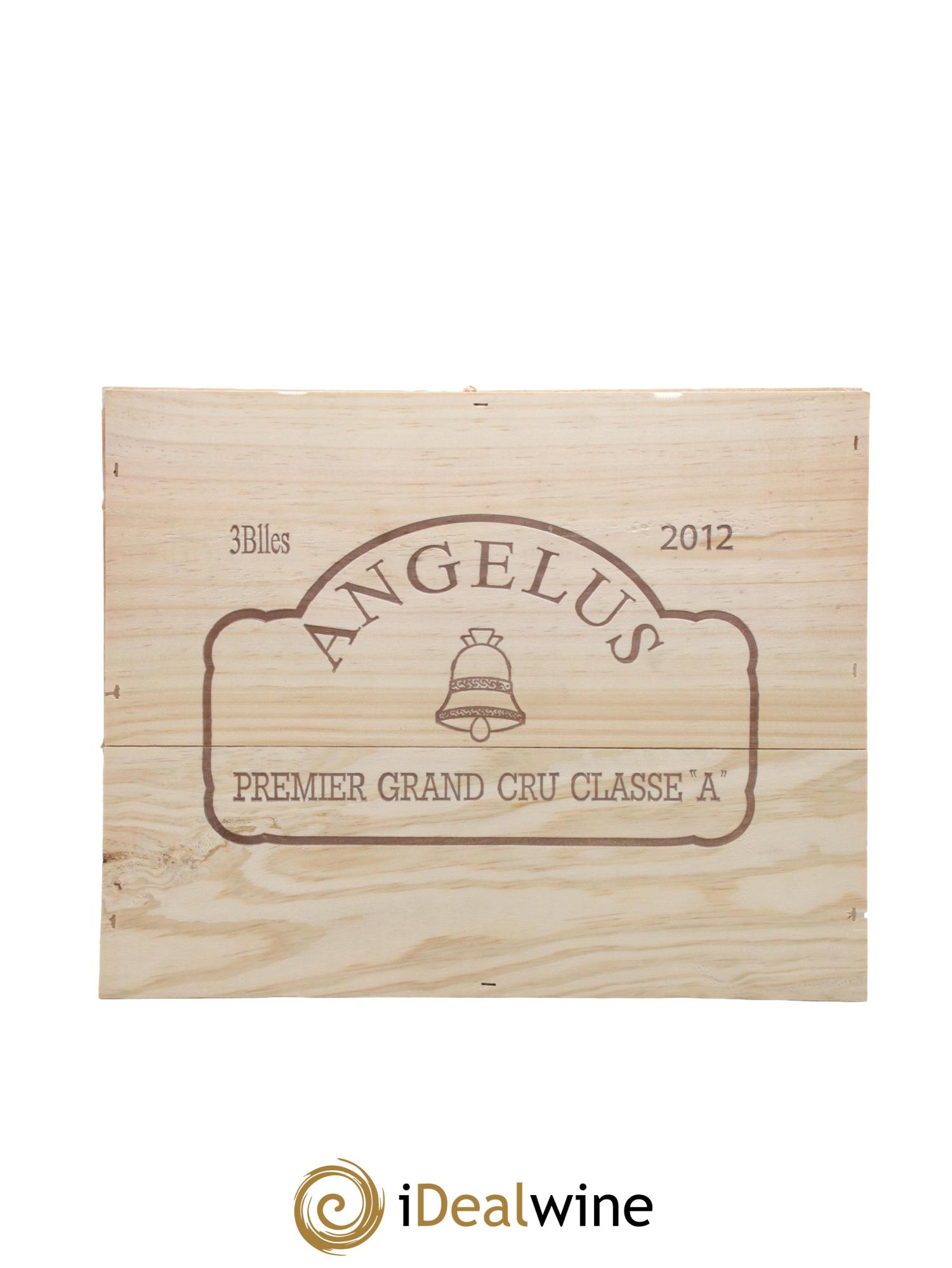 Château Angélus 1er Grand Cru Classé A 2012 - Lot of 3 bottles - 3
