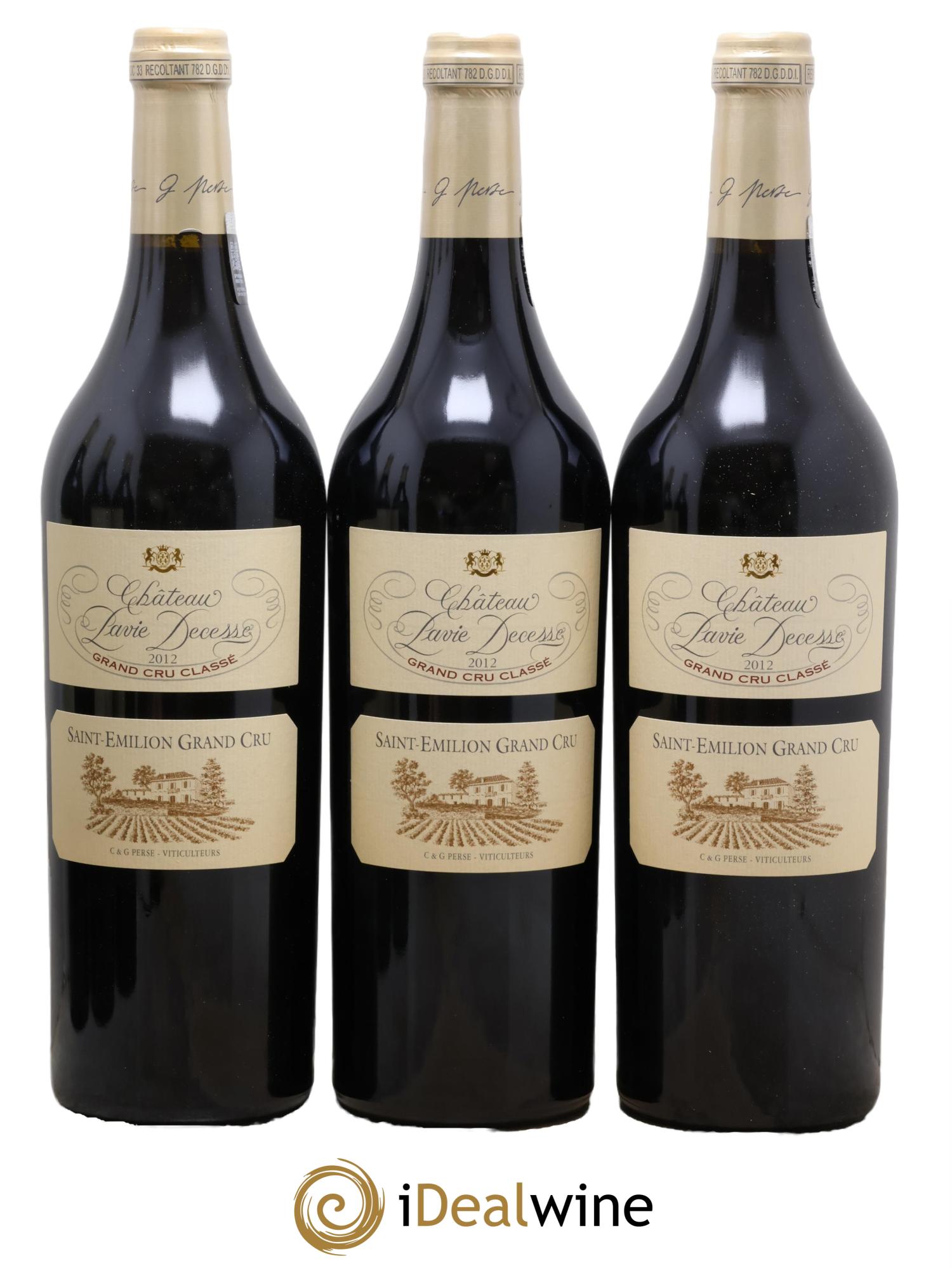 Château Pavie Decesse Grand Cru Classé  2012 - Lot de 6 bouteilles - 2