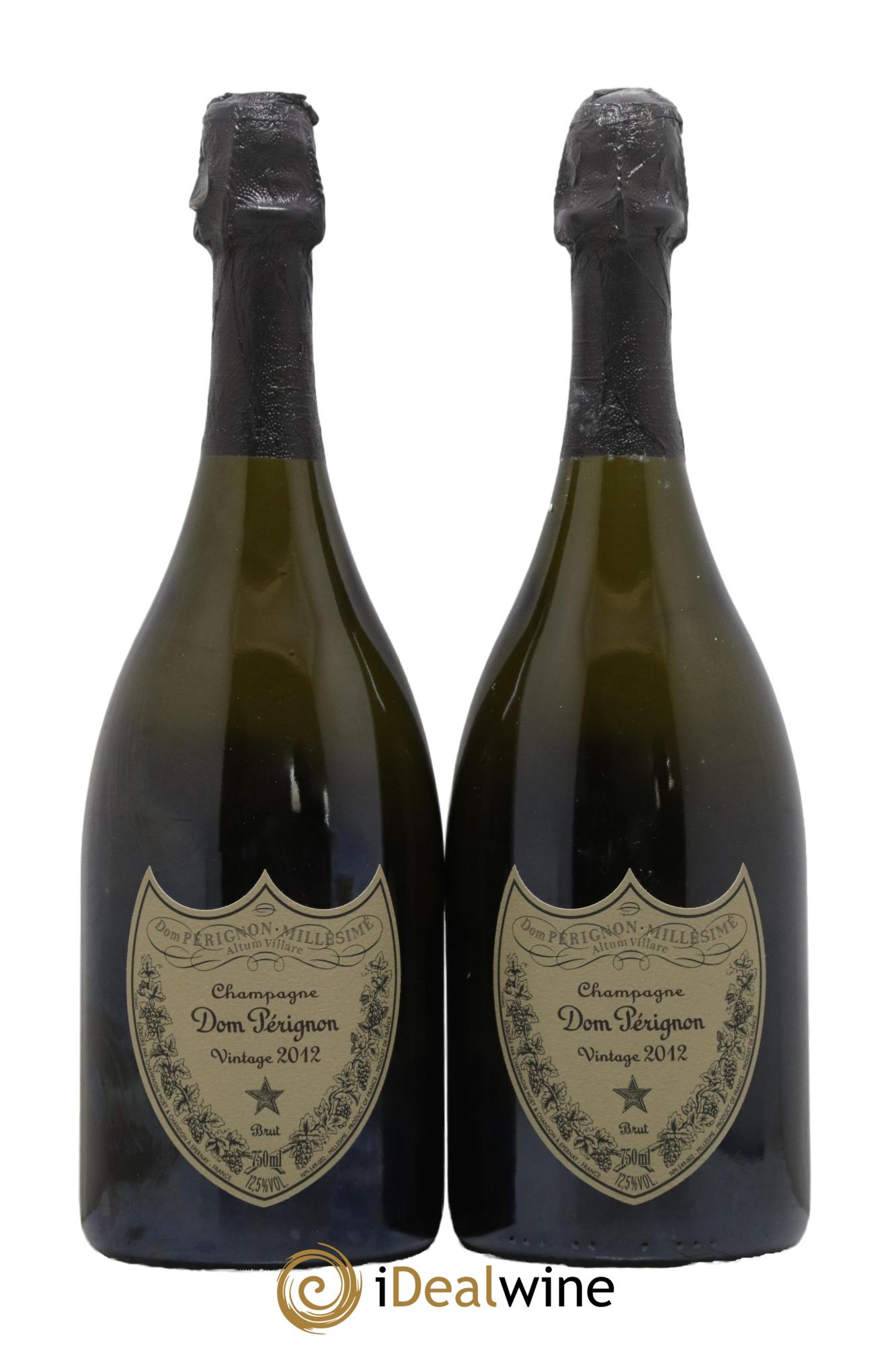 Brut Dom Pérignon 2012 - Lot de 2 bouteilles - 0