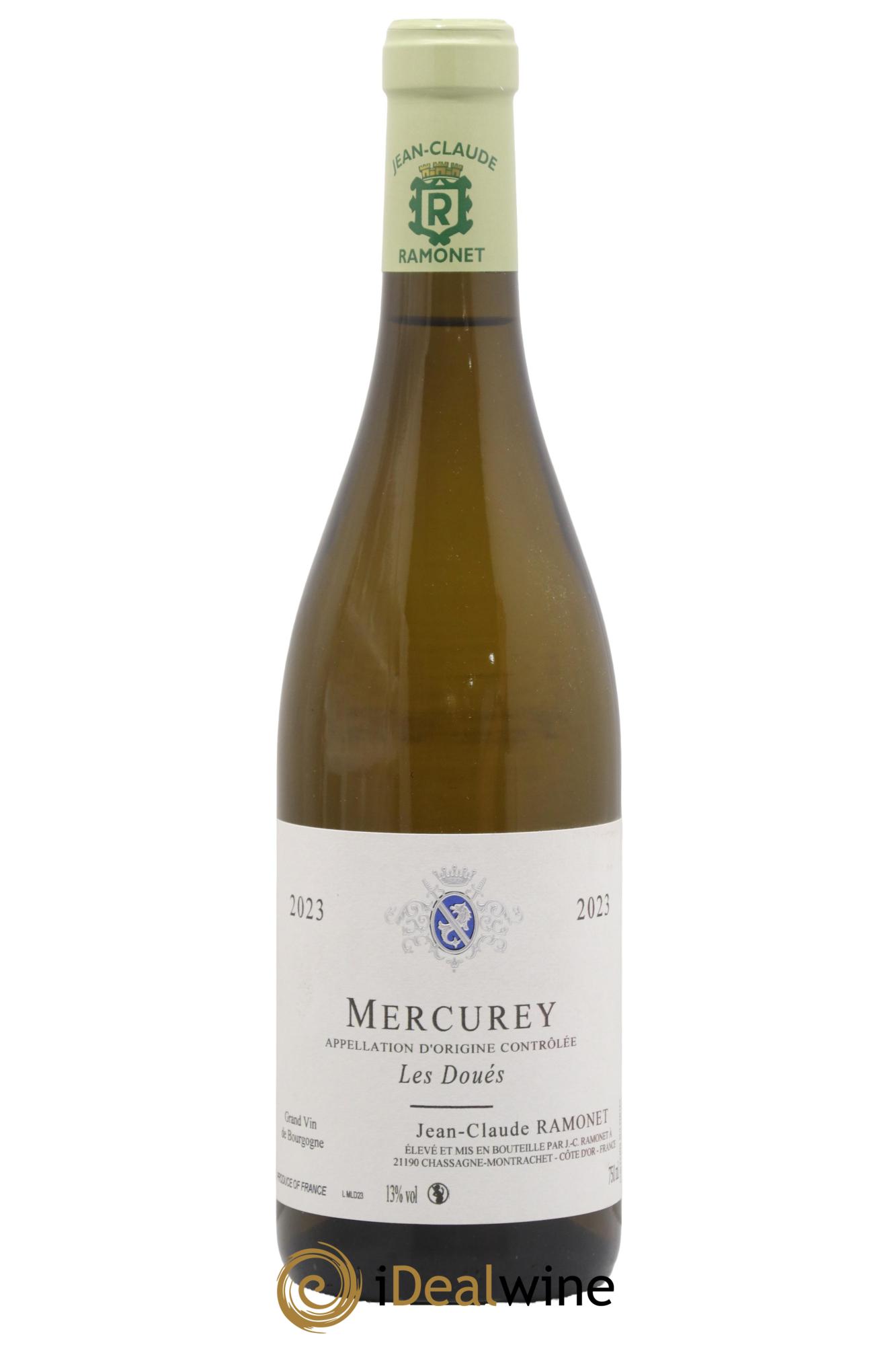 Mercurey Les Doués Jean-Claude Ramonet 2023 - Lot of 1 bottle - 0
