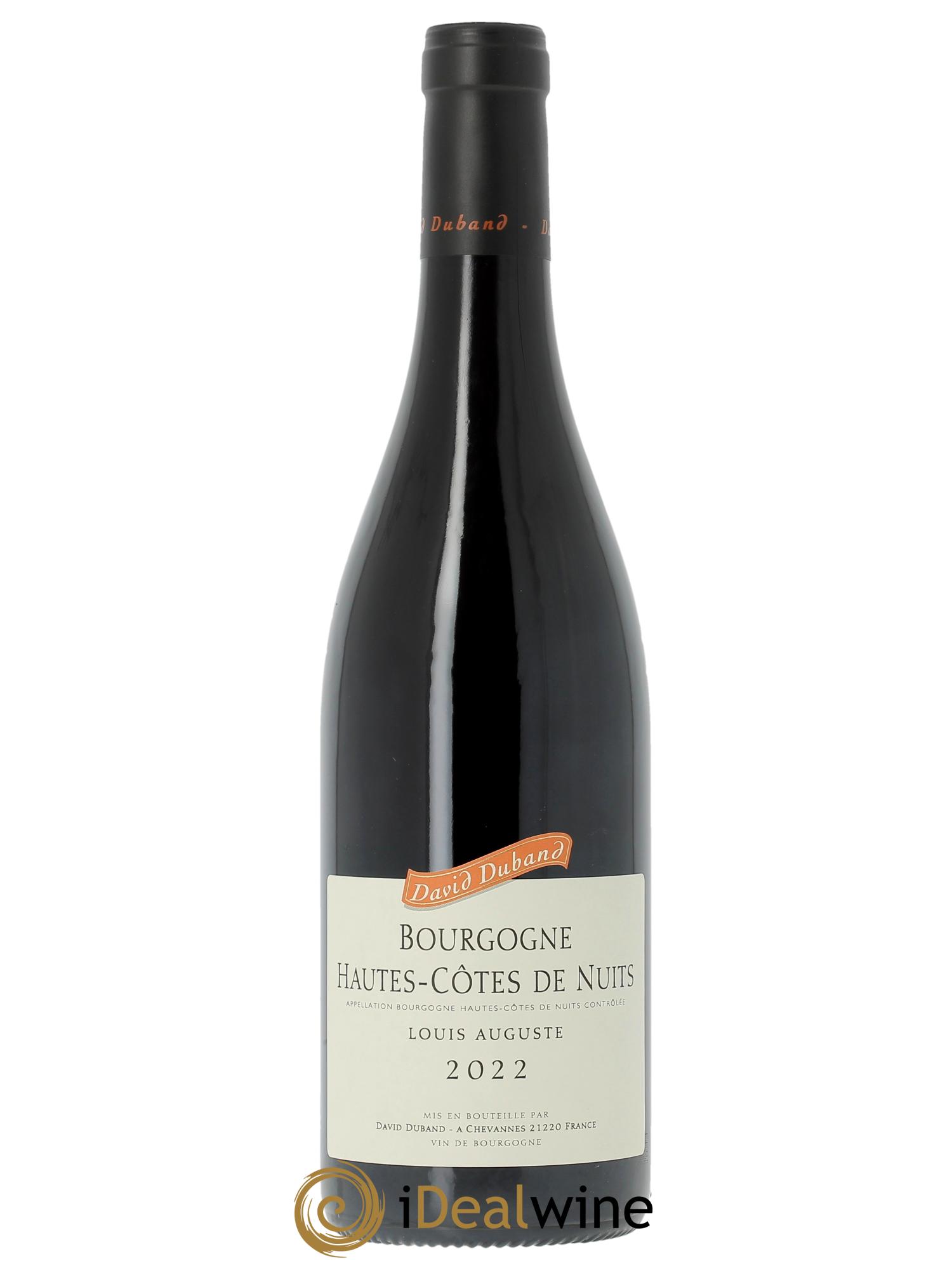 Hautes-Côtes de Nuits Louis Auguste David Duband (Domaine) 2022 - Lot de 1 bouteille - 0
