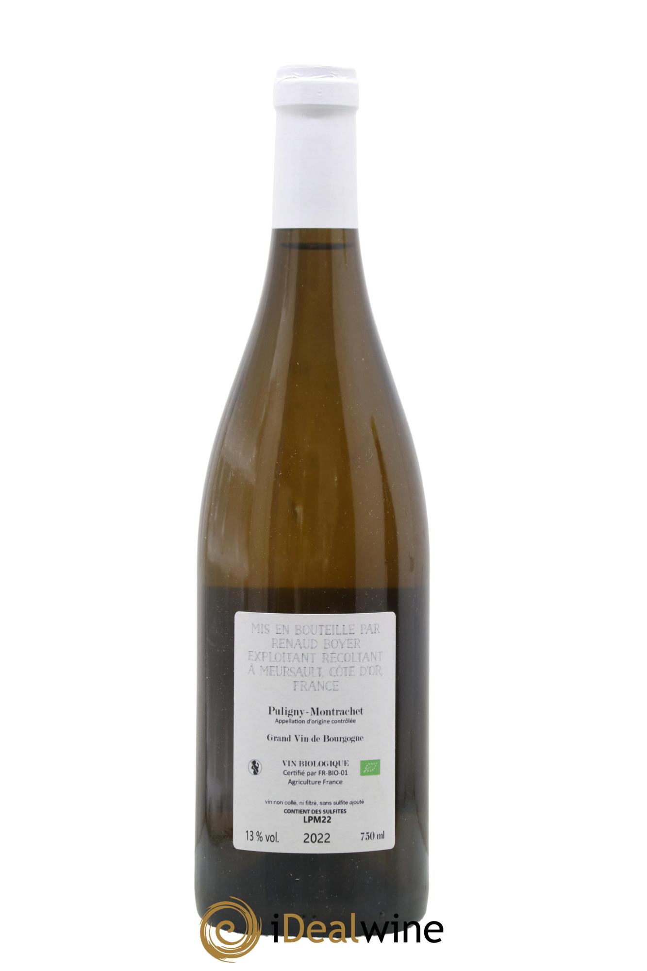 Puligny-Montrachet Les Reuchaux Renaud Boyer 2022 - Posten von 1 Flasche - 1