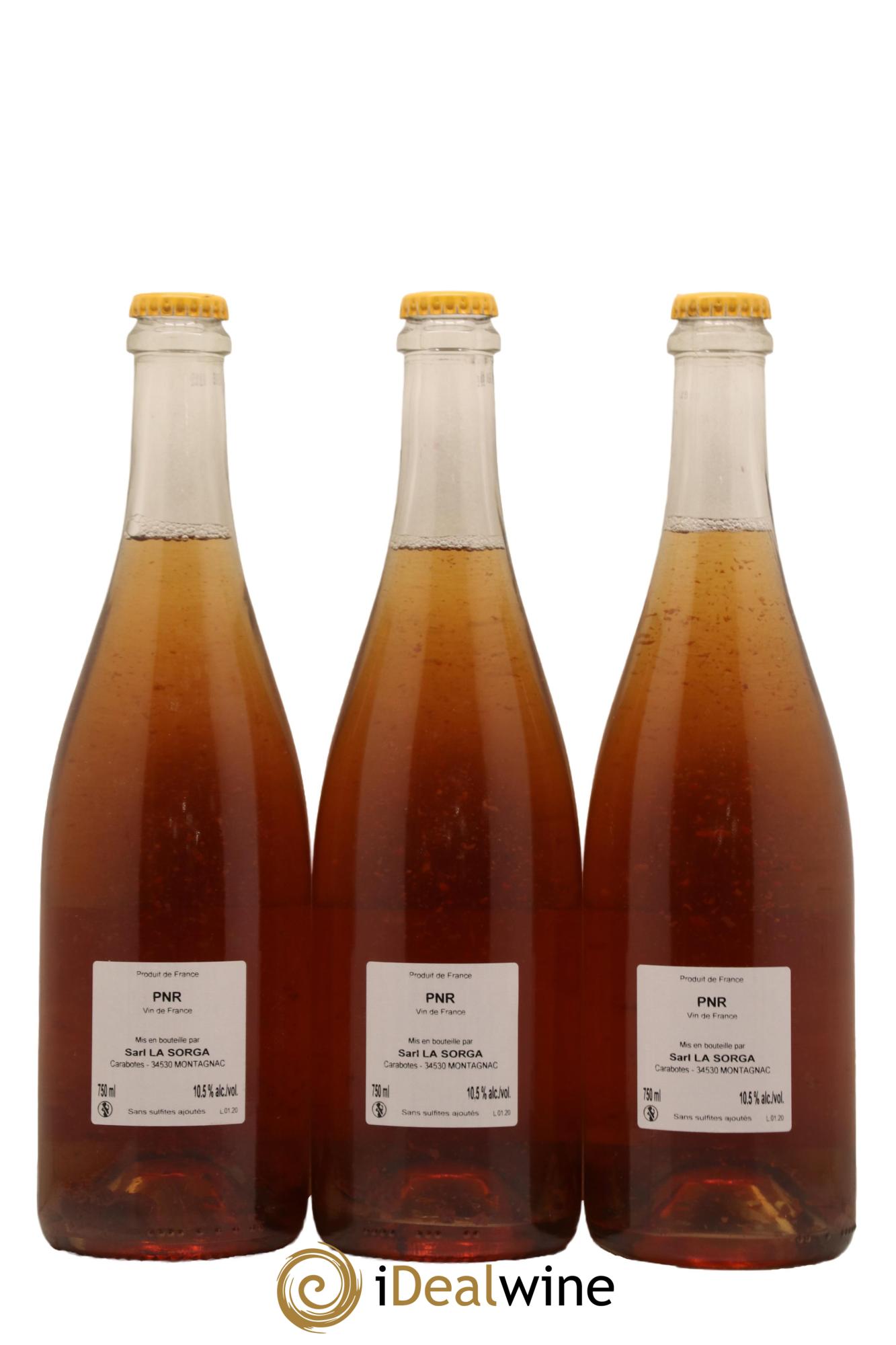 Divers PNR La Sorga Anthony Tortul 2020 - Lot de 3 bouteilles - 1