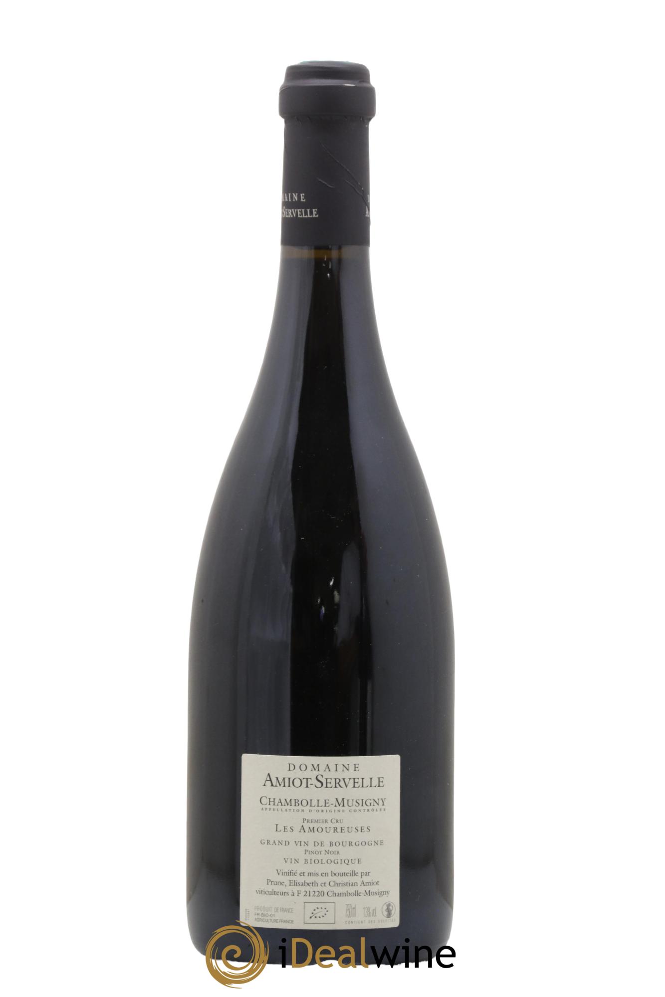 Chambolle-Musigny 1er Cru Les Amoureuses Amiot-Servelle 2012 - Lot de 1 bouteille - 1