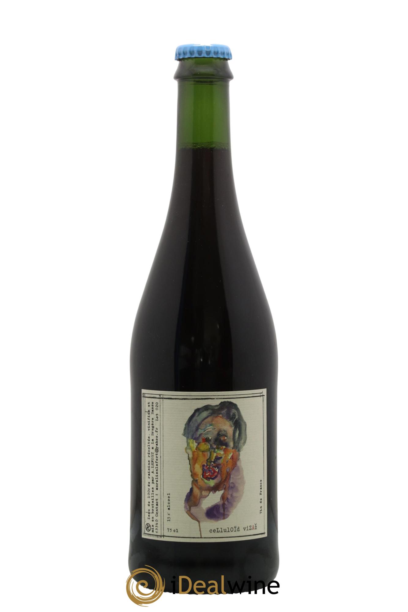 Vin de France Celluloïd Vivaz Aurélien Lefort 2020 - Lot de 1 bouteille - 0