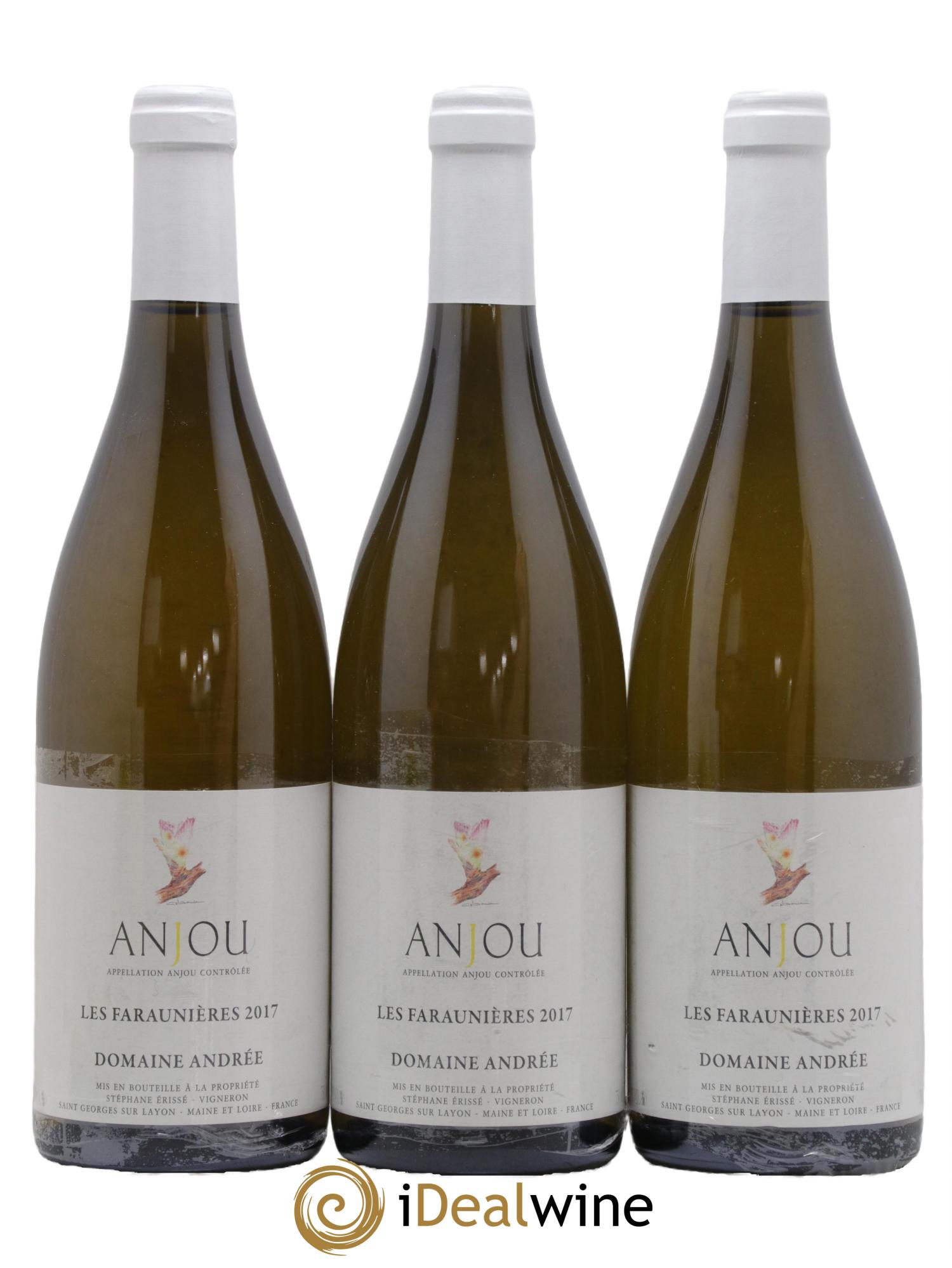 Anjou Les Faraunières Andrée (Domaine) 2017 - Lot de 3 bouteilles - 0