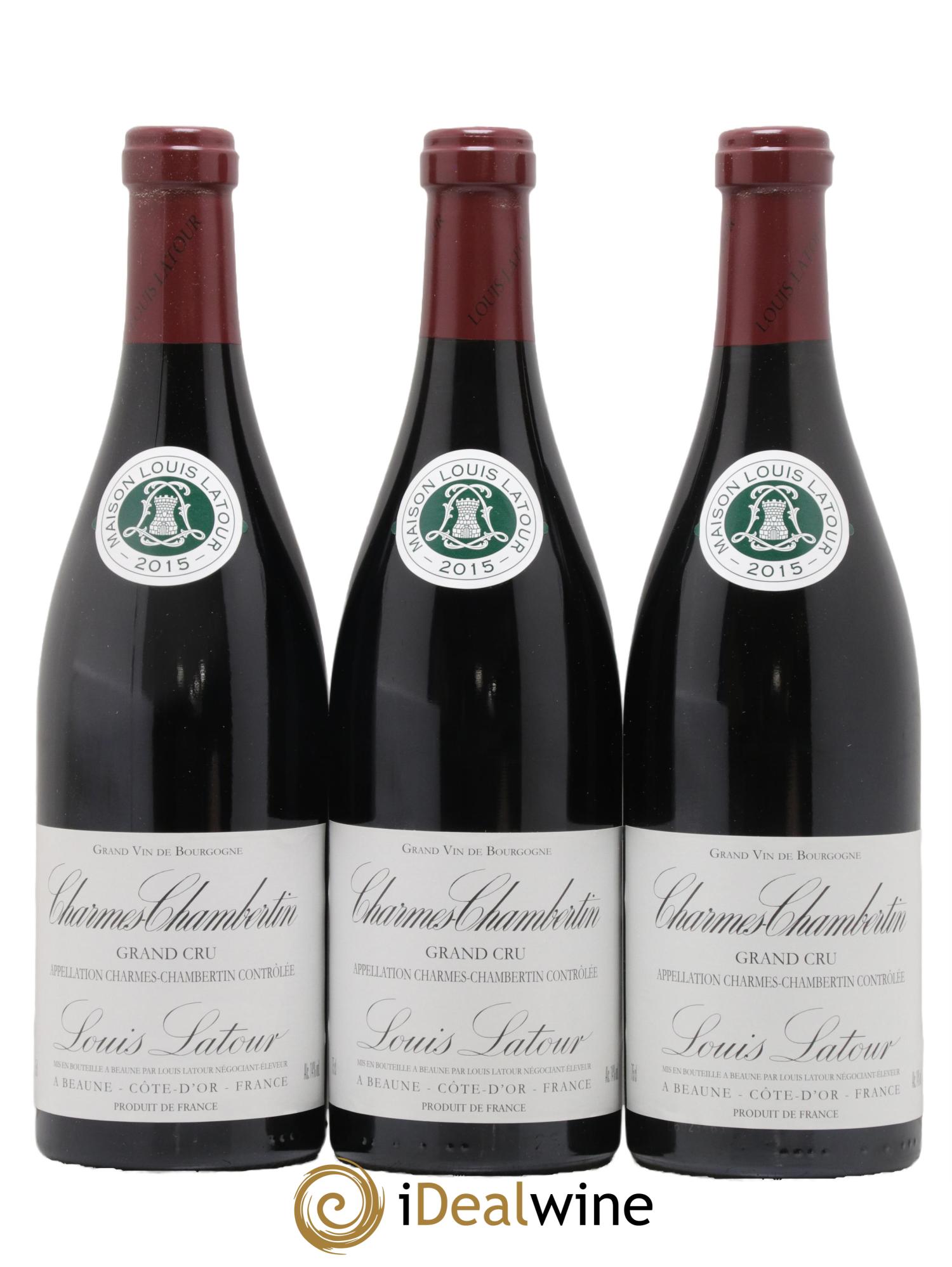 Charmes-Chambertin Grand Cru Louis Latour 2015 - Lot de 6 bouteilles - 2