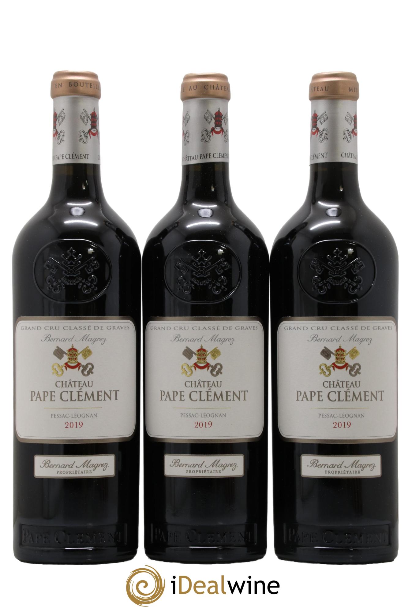 Château Pape Clément Cru Classé de Graves 2019 - Lot de 3 bouteilles - 0
