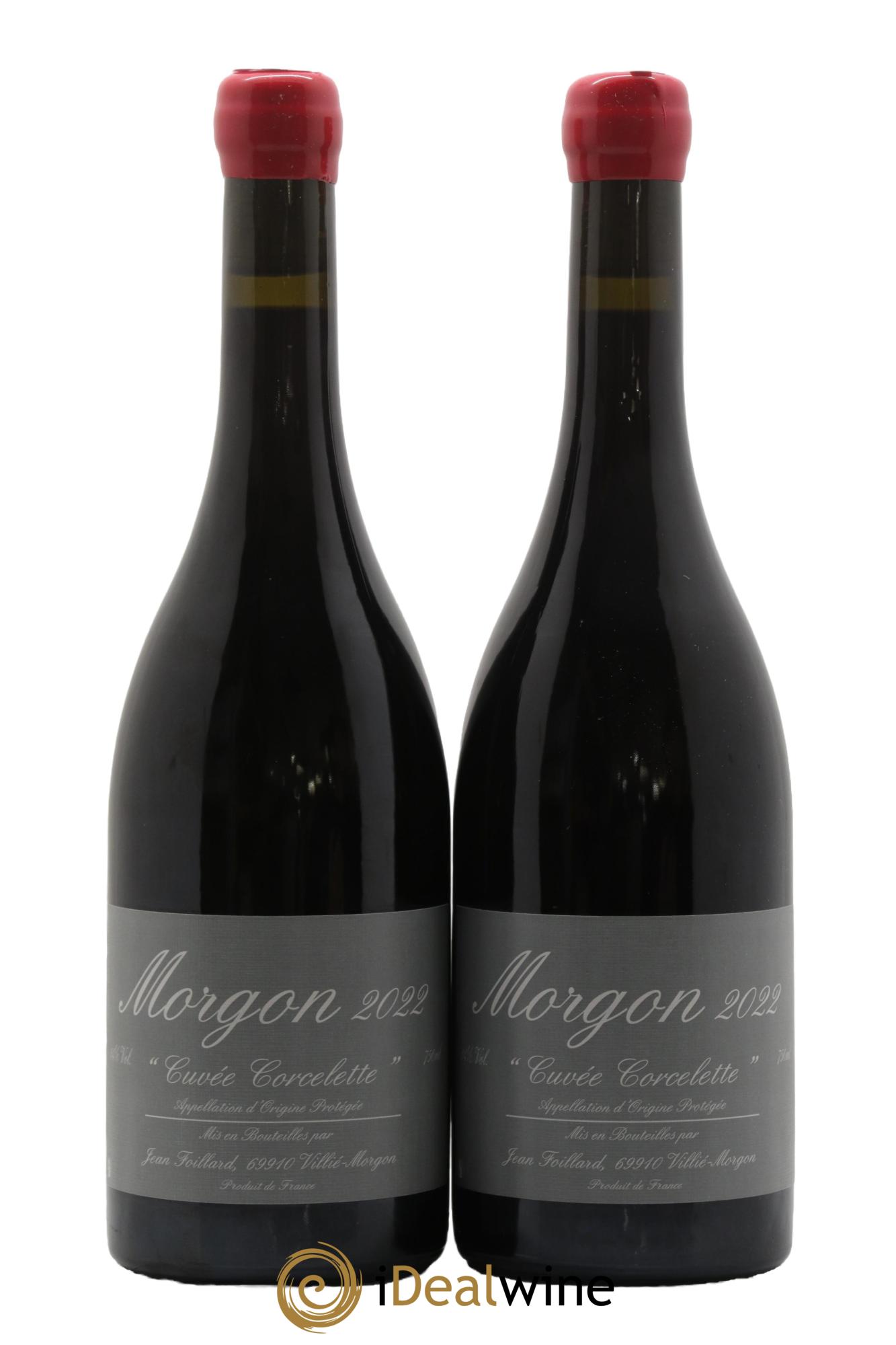 Morgon Corcelette Jean Foillard 2022 - Posten von 2 Flaschen - 0