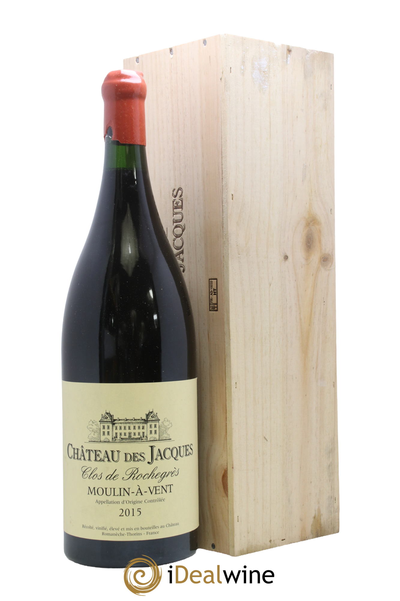 Moulin-à-Vent Clos de Rochegrès Château des Jacques 2015 - Lotto di 1 jéroboam - 0