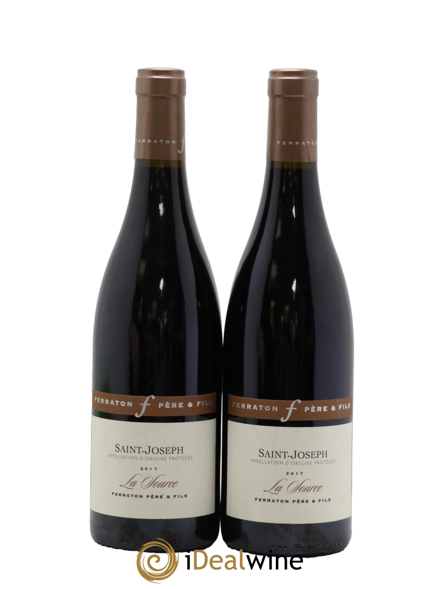 Saint-Joseph La Source Ferraton Pere Et Fils 2017 - Lot de 2 bouteilles - 0