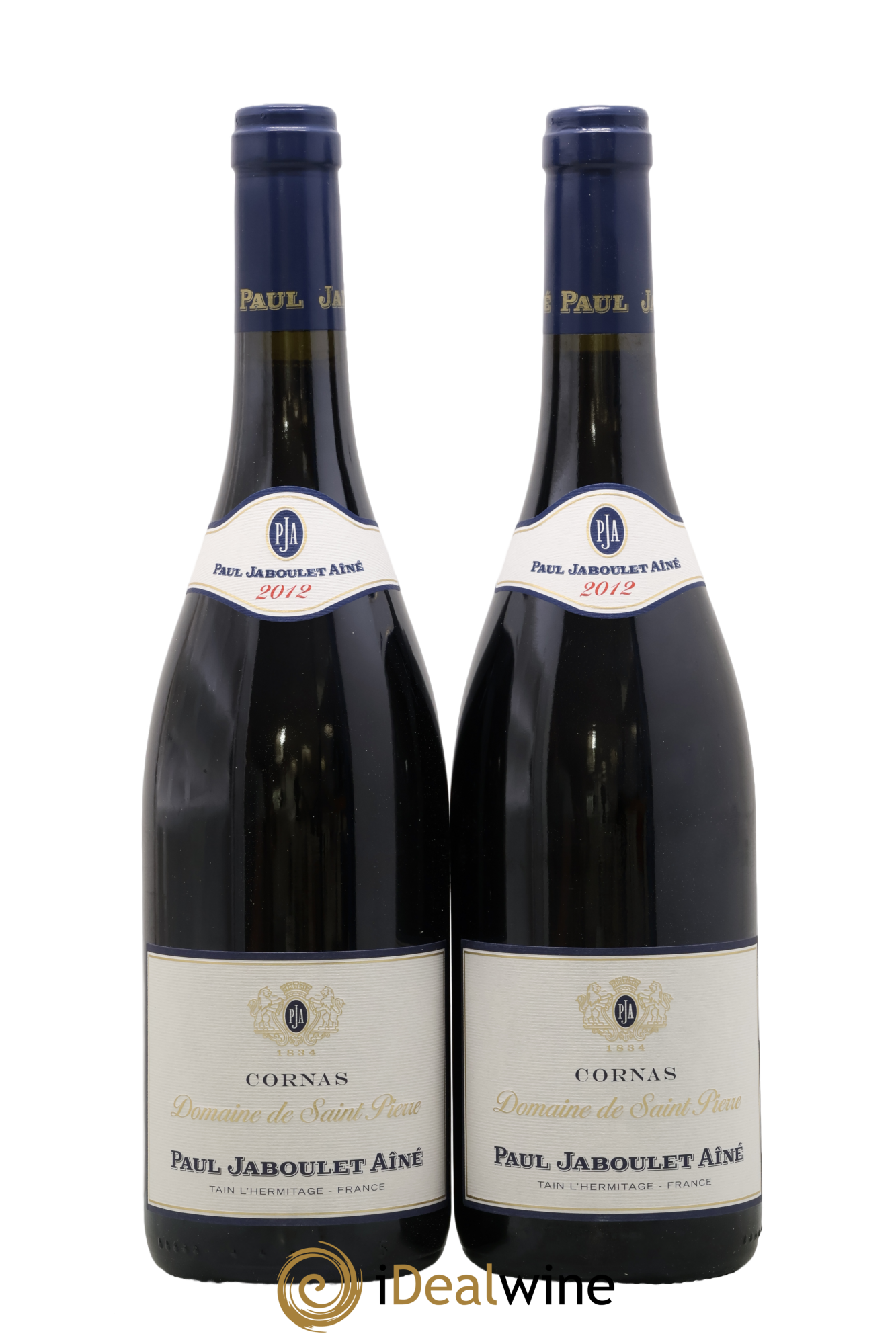 Cornas Domaine de Saint-Pierre Paul Jaboulet Ainé 2012 - Lot de 2 bouteilles - 0