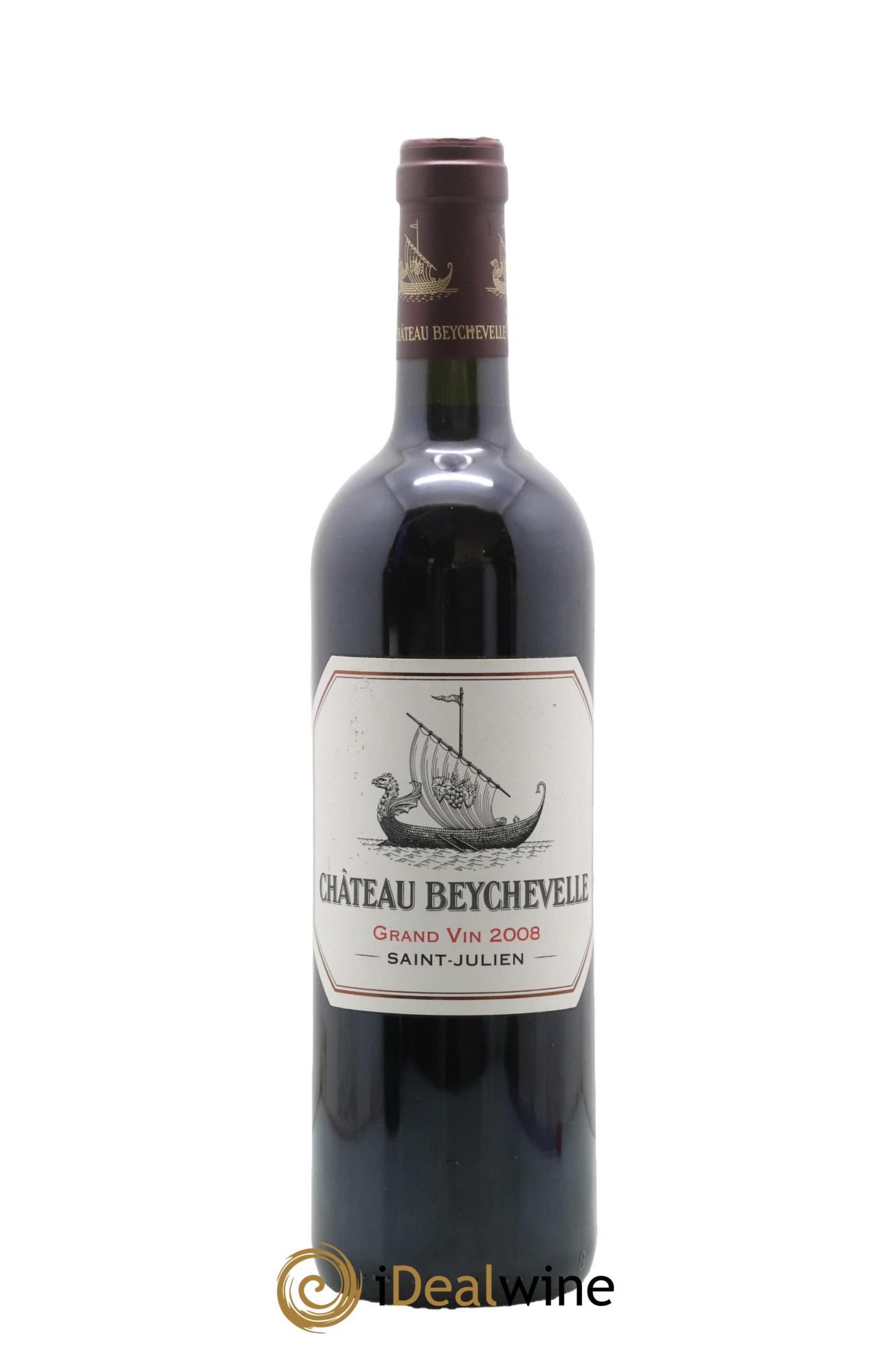 Château Beychevelle 4ème Grand Cru Classé 2008 - Lot de 1 bouteille - 0