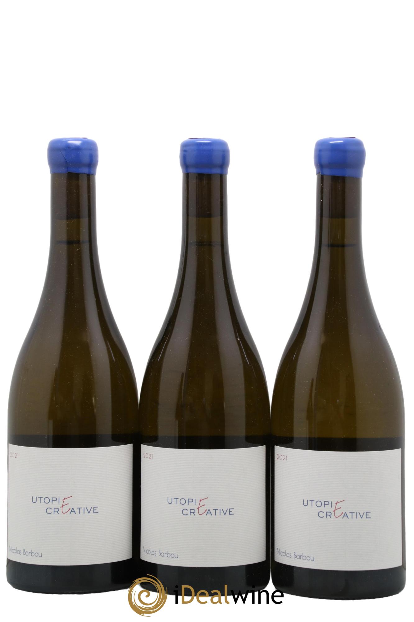 Touraine-Oisly Utopie Créative Nicolas Barbou 2021 - Lot de 3 bouteilles - 0