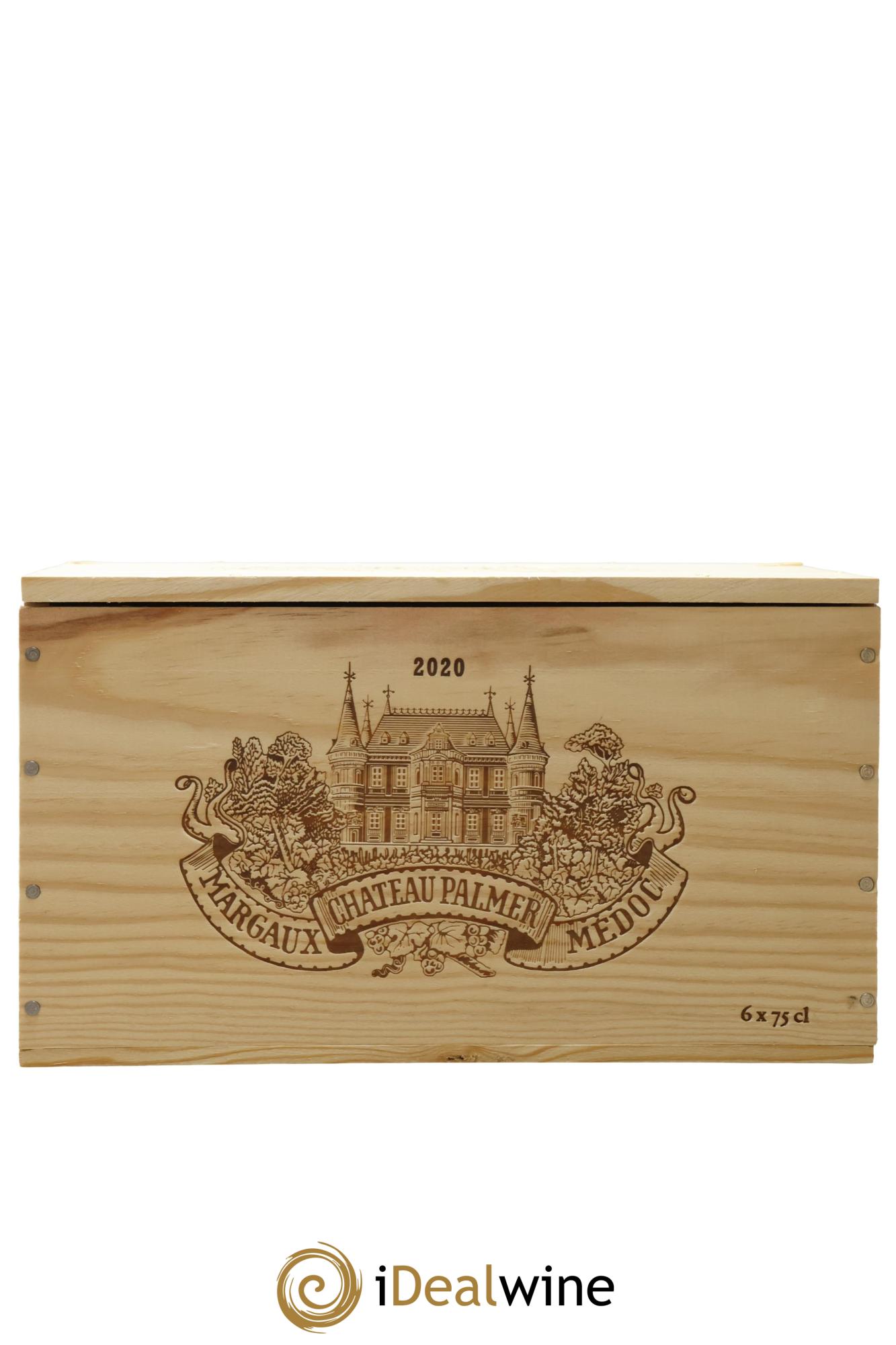 Château Palmer 3ème Grand Cru Classé 2020 - Lot de 6 bouteilles - 5