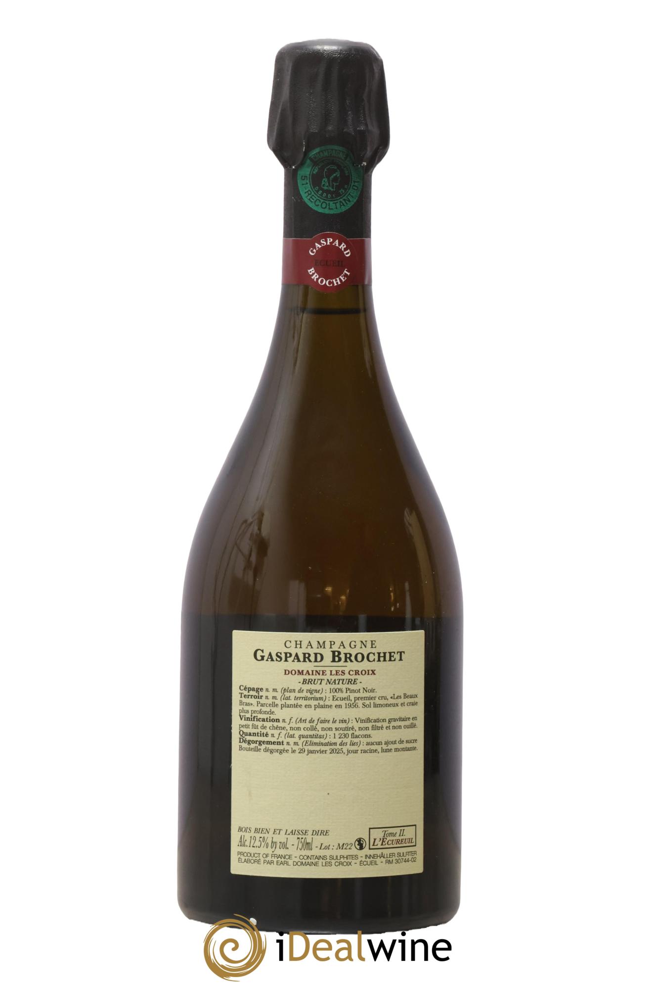 L'Ecureuil Tome II Gaspard Brochet - Lot of 1 bottle - 1