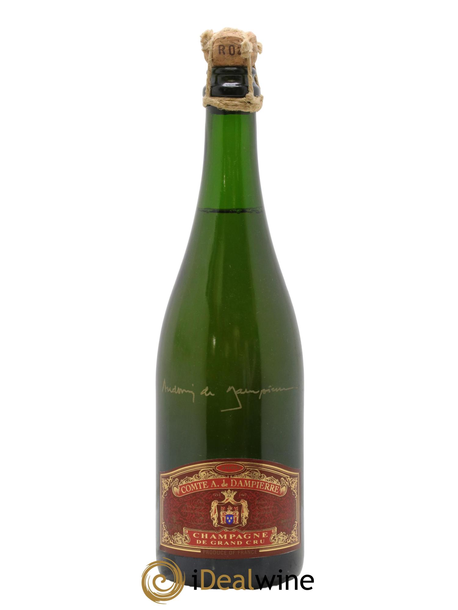 Champagne Grand Cru Comte Audoin De Dampierre 2002 - Lotto di 1 bottiglia - 1