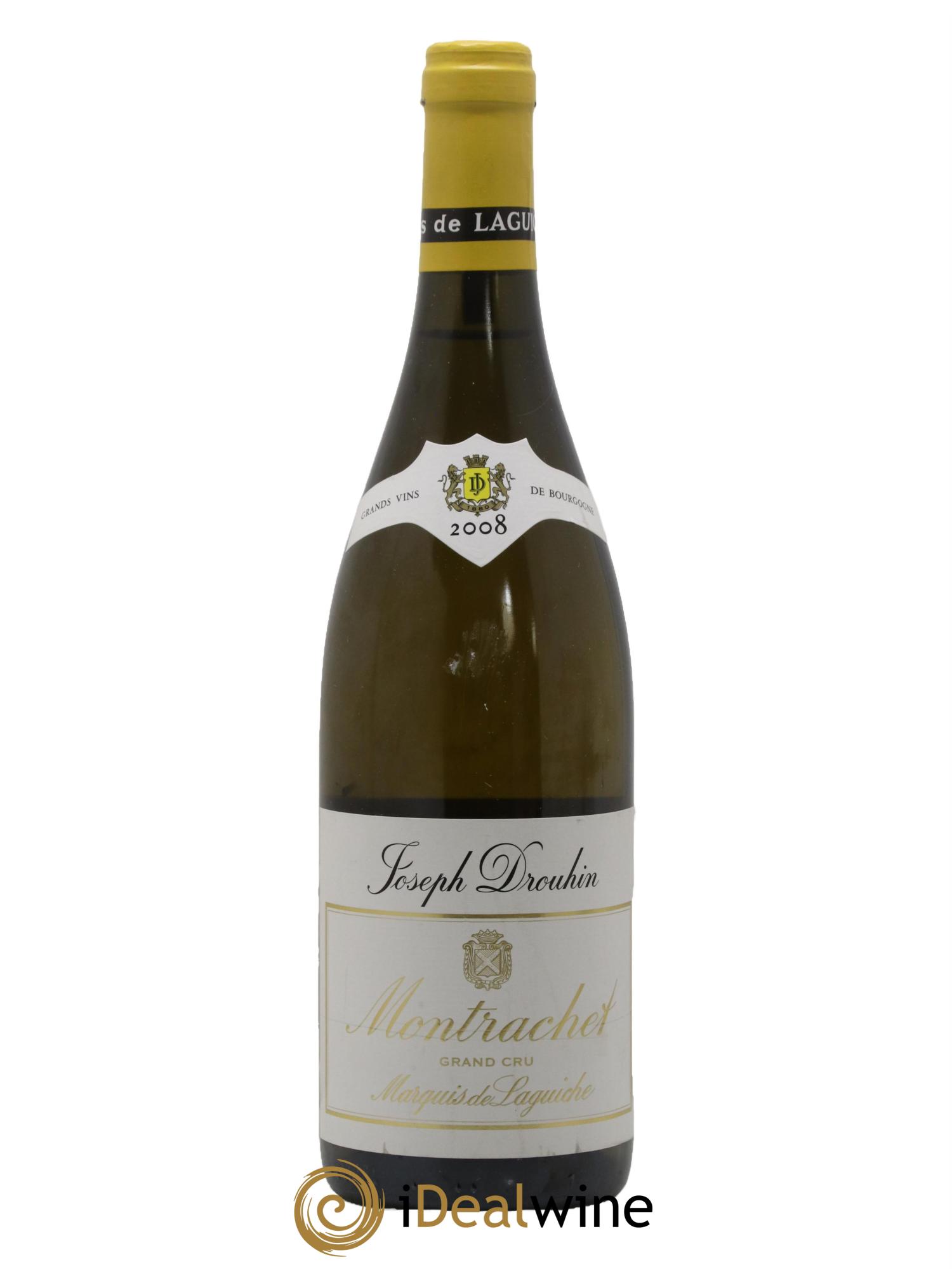 Montrachet Grand Cru Marquis de Laguiche Joseph Drouhin 2008 - Lot de 1 bouteille - 0