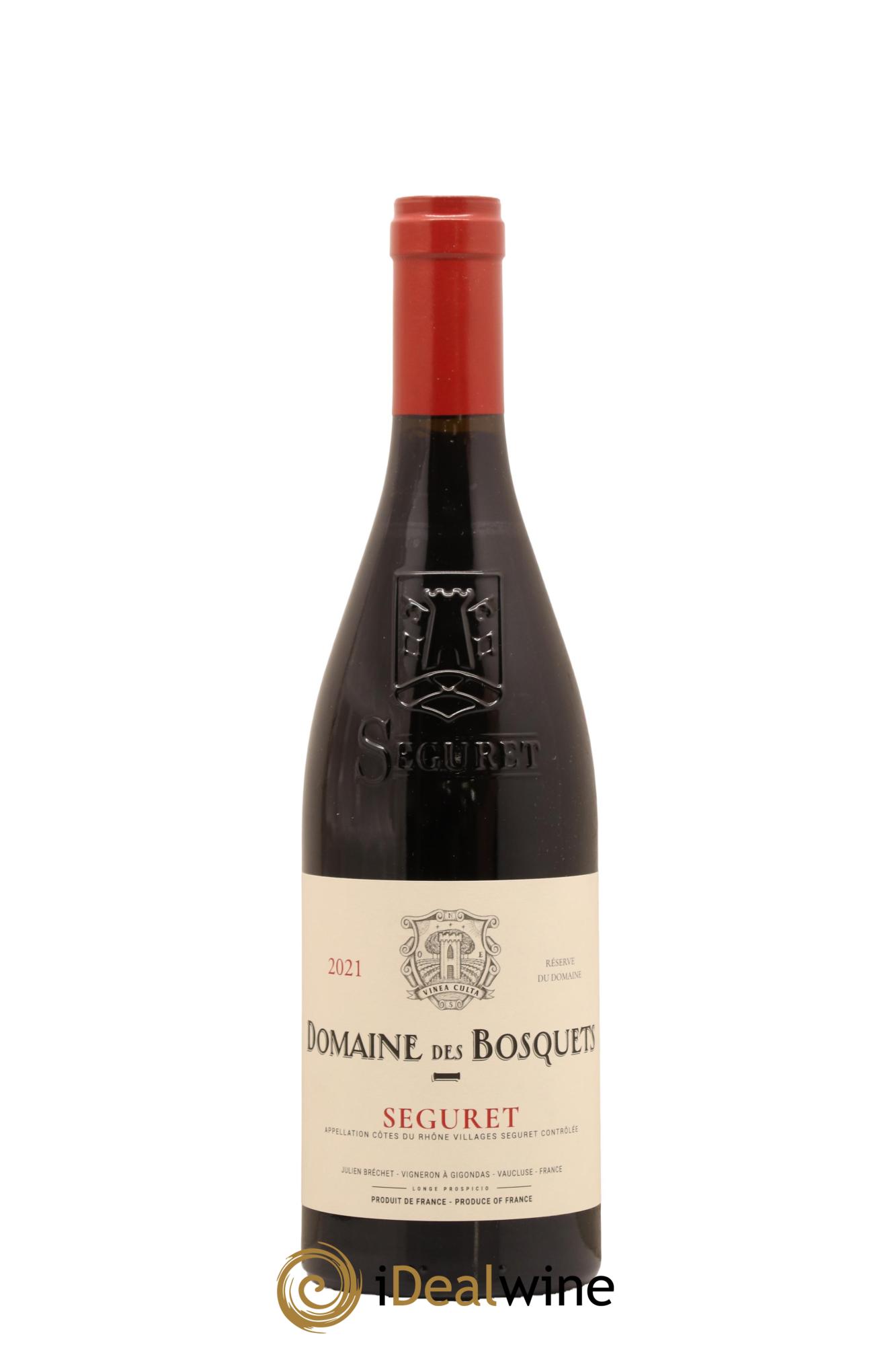 Côtes-du-Rhône Villages Seguret Domaine Des Bosquets 2021 - Lotto di 1 bottiglia - 0