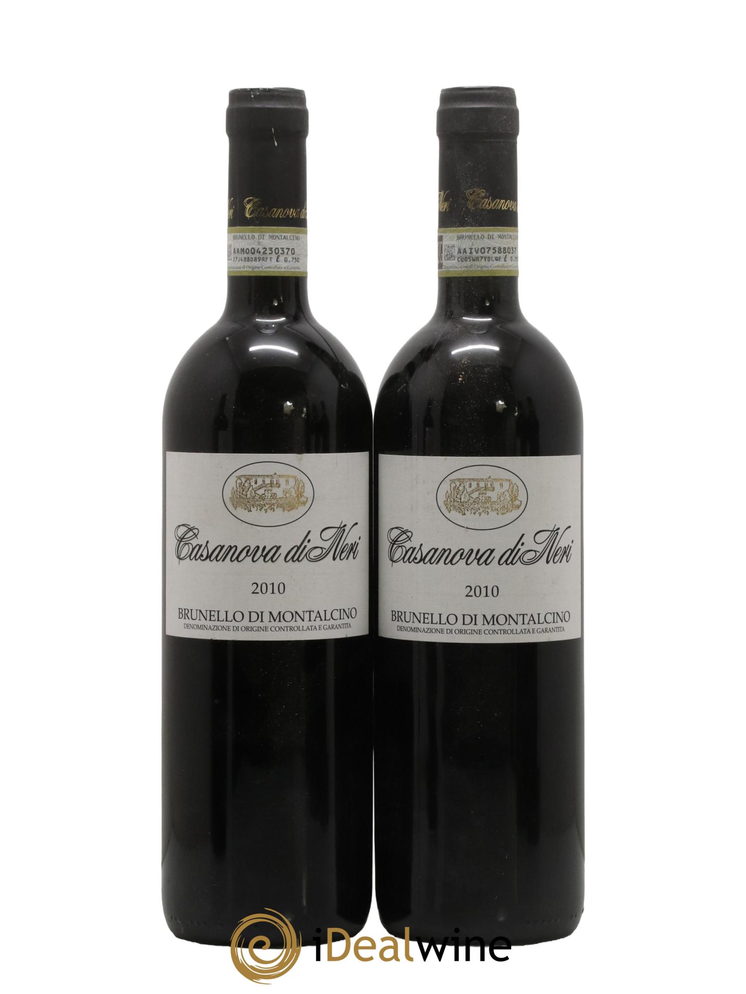 Brunello di Montalcino DOCG Casanova di Neri - Giacomo Neri 2010 - Lotto di 2 bottiglie - 0