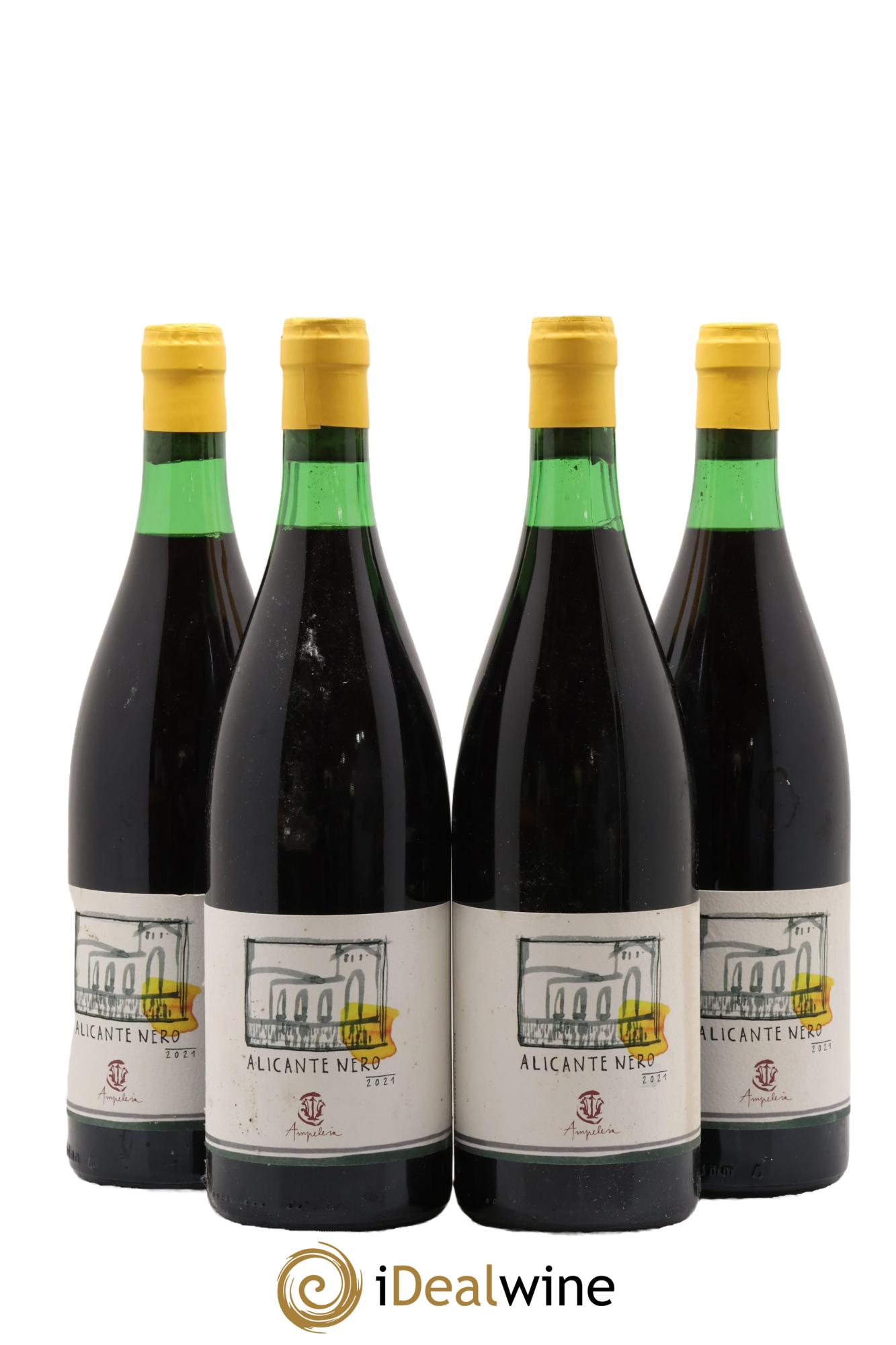 Italie Maremma Toscana Alicante Nero Domaine Ampeleia 2021 - Lot de 4 bouteilles - 0