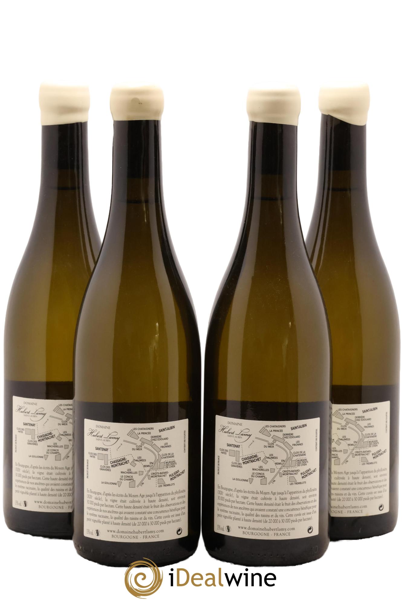 Saint-Aubin 1er Cru Derrière chez Edouard Haute Densité Hubert Lamy 2015 - Lotto di 4 bottiglie - 1