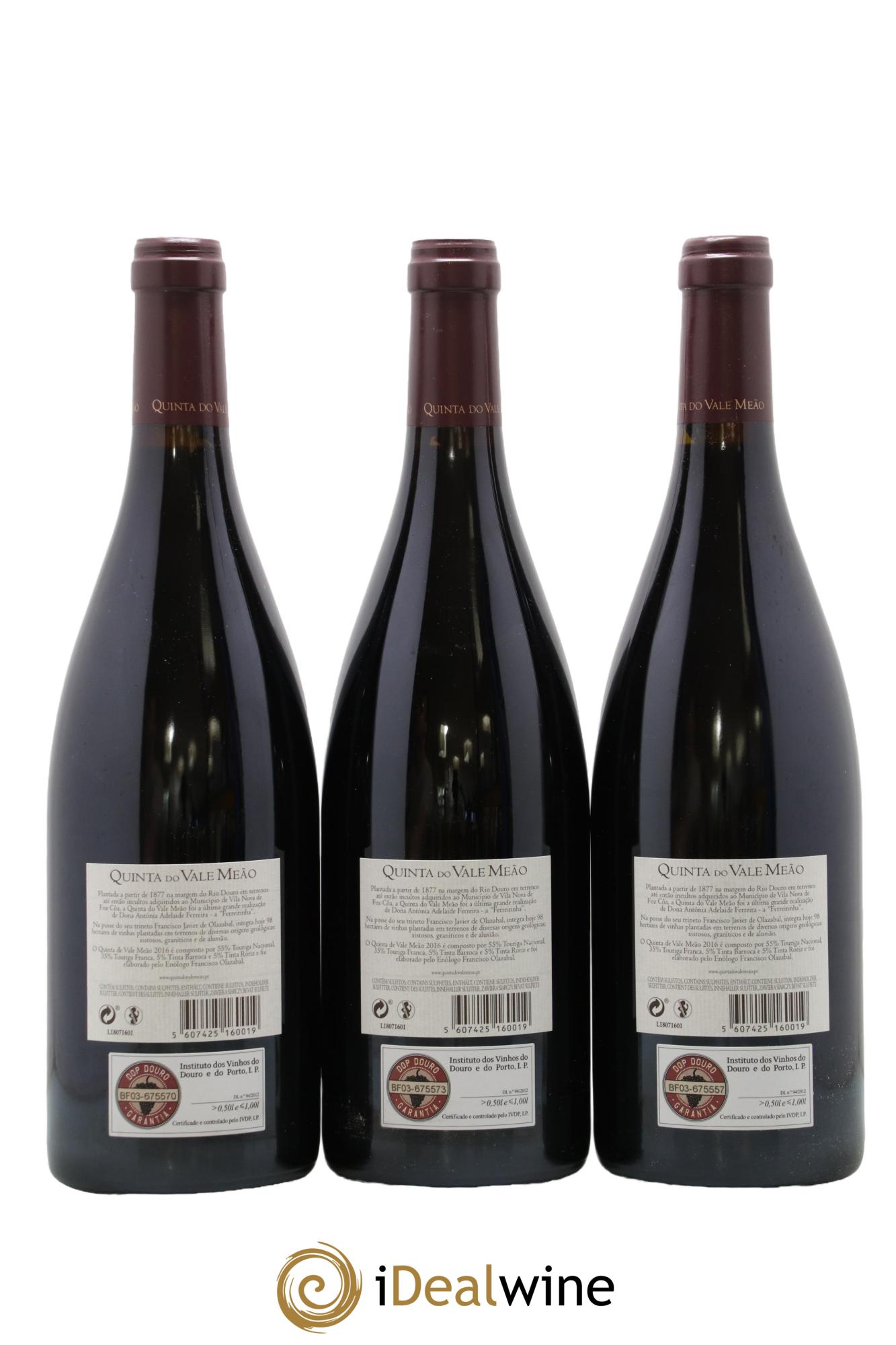 Douro Quinta do Vale Meão 2016 - Lot of 6 bottles - 4