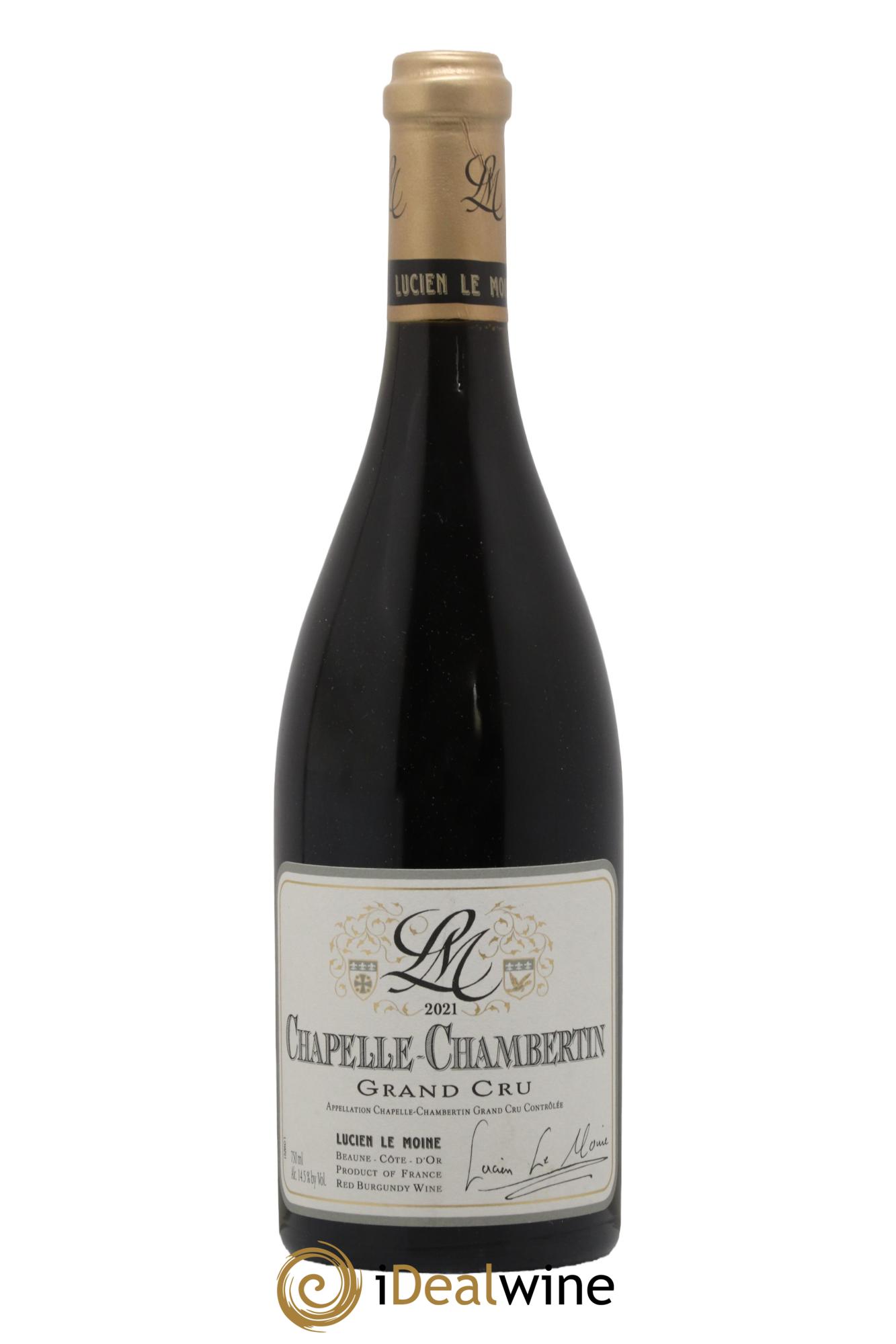 Chapelle-Chambertin Grand Cru Lucien Le Moine 2021 - Lot de 1 bouteille - 0