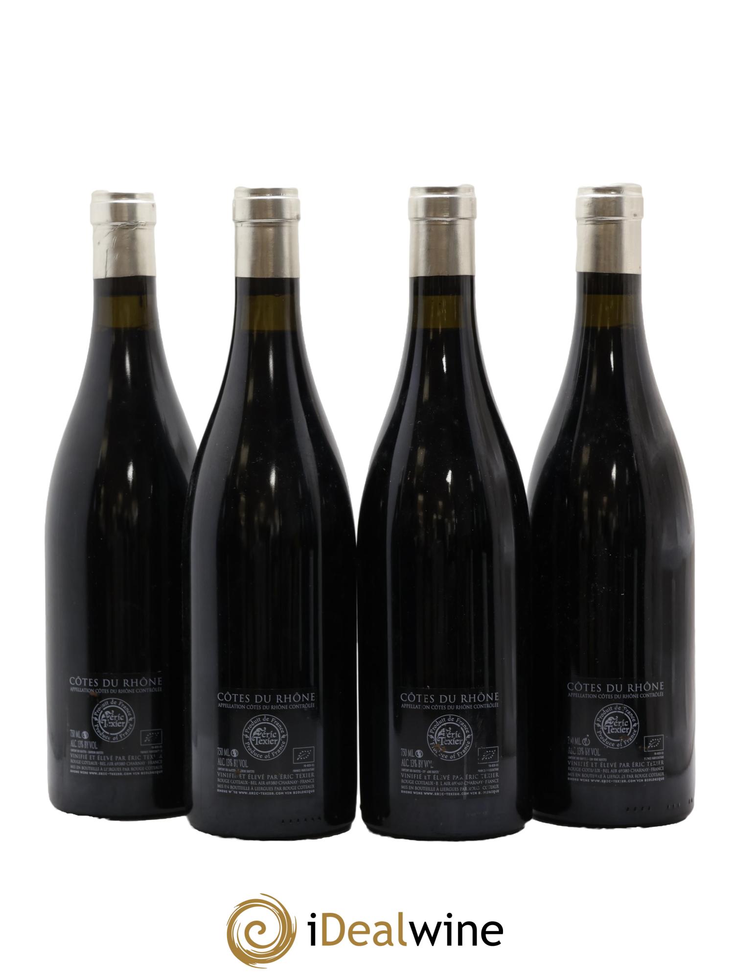 Côtes-du-Rhône Vieille Serine Brézème Éric Texier 2015 - Lot of 4 bottles - 1
