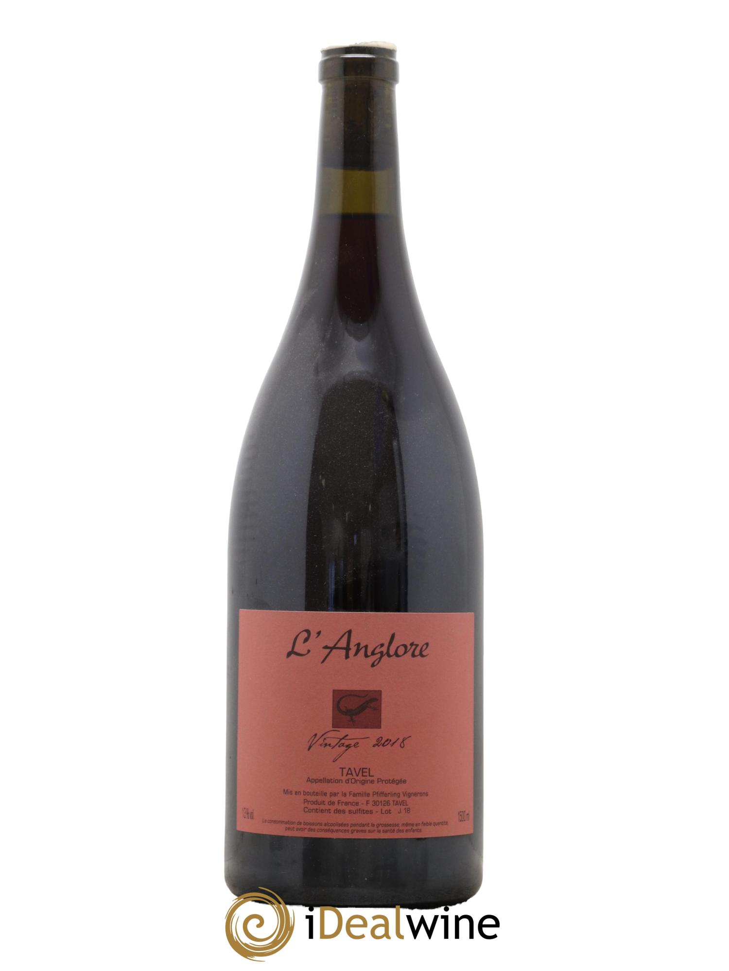 Tavel Vintage L'Anglore 2018 - Posten von 1 Magnum - 0