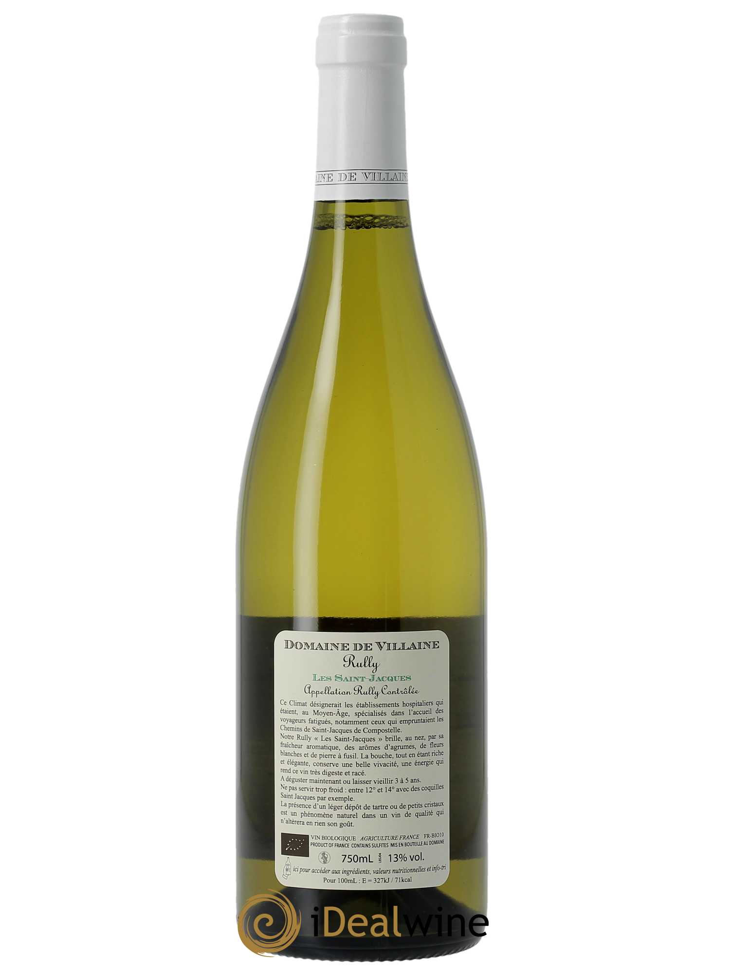 Rully Les Saint-Jacques Domaine de Villaine  2022 - Lotto di 1 bottiglia - 1