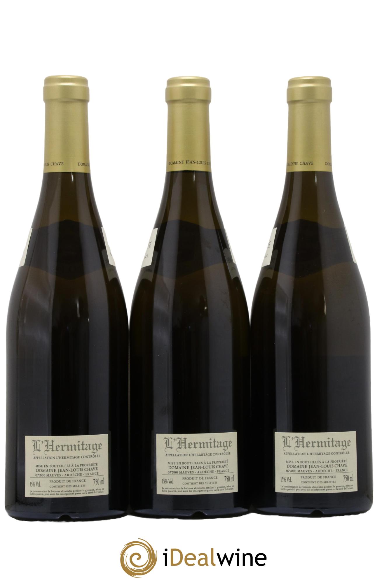 Hermitage Jean-Louis Chave 2019 - Posten von 3 Flaschen - 1