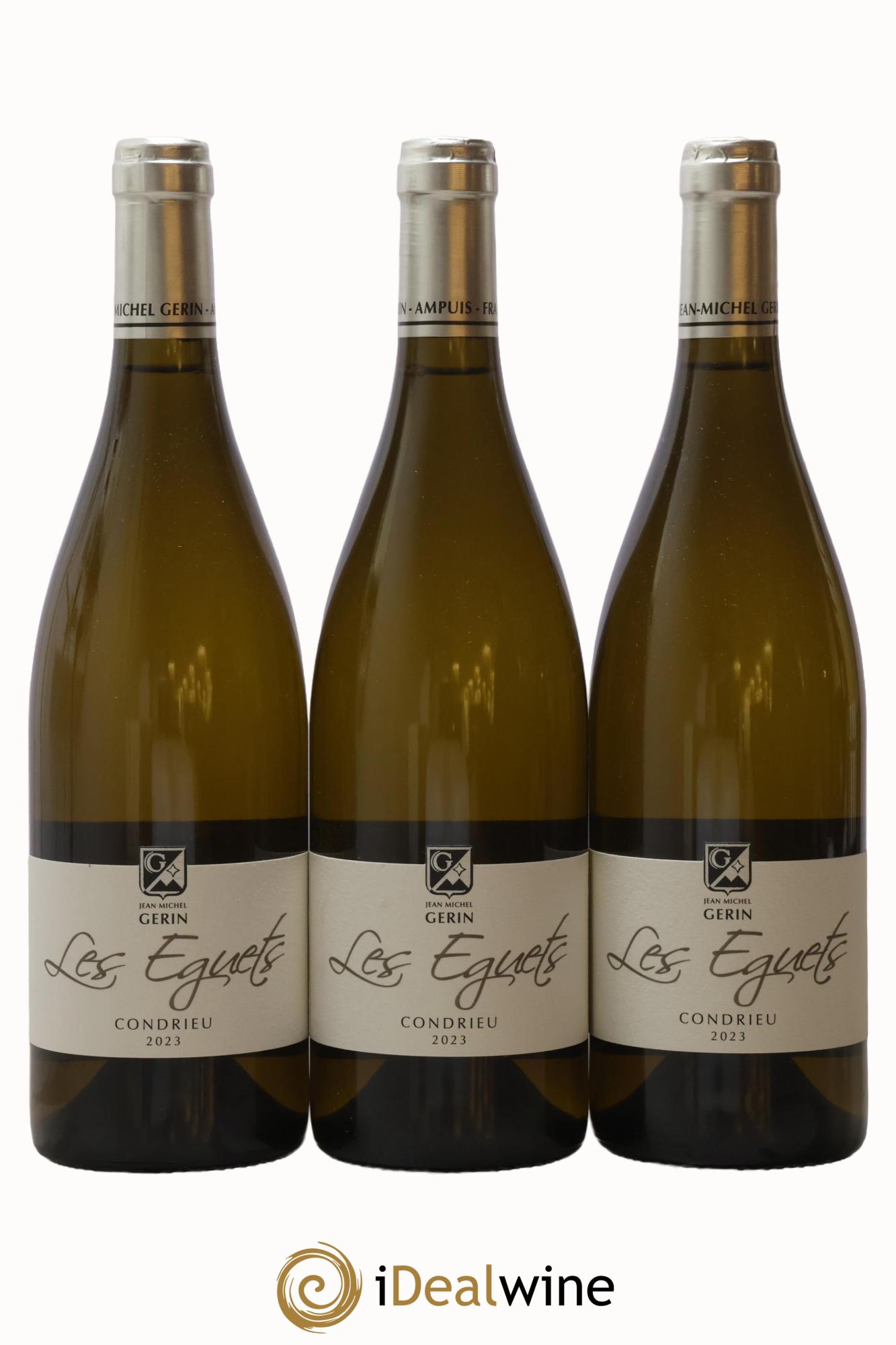 Condrieu Les Eguets Jean-Michel Gerin 2023 - Lot of 3 bottles - 0