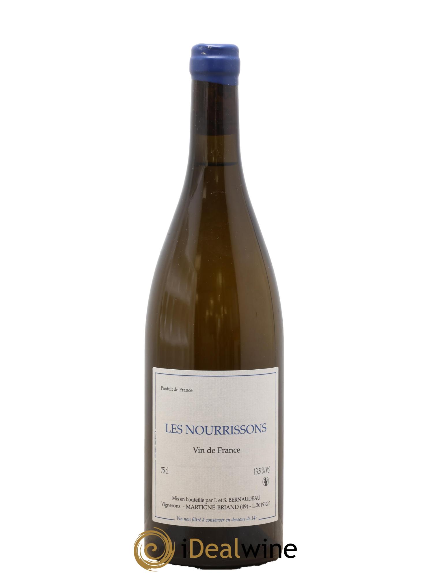 Vin de France Les Nourrissons Stéphane Bernaudeau 2019 - Lot de 1 bouteille - 0
