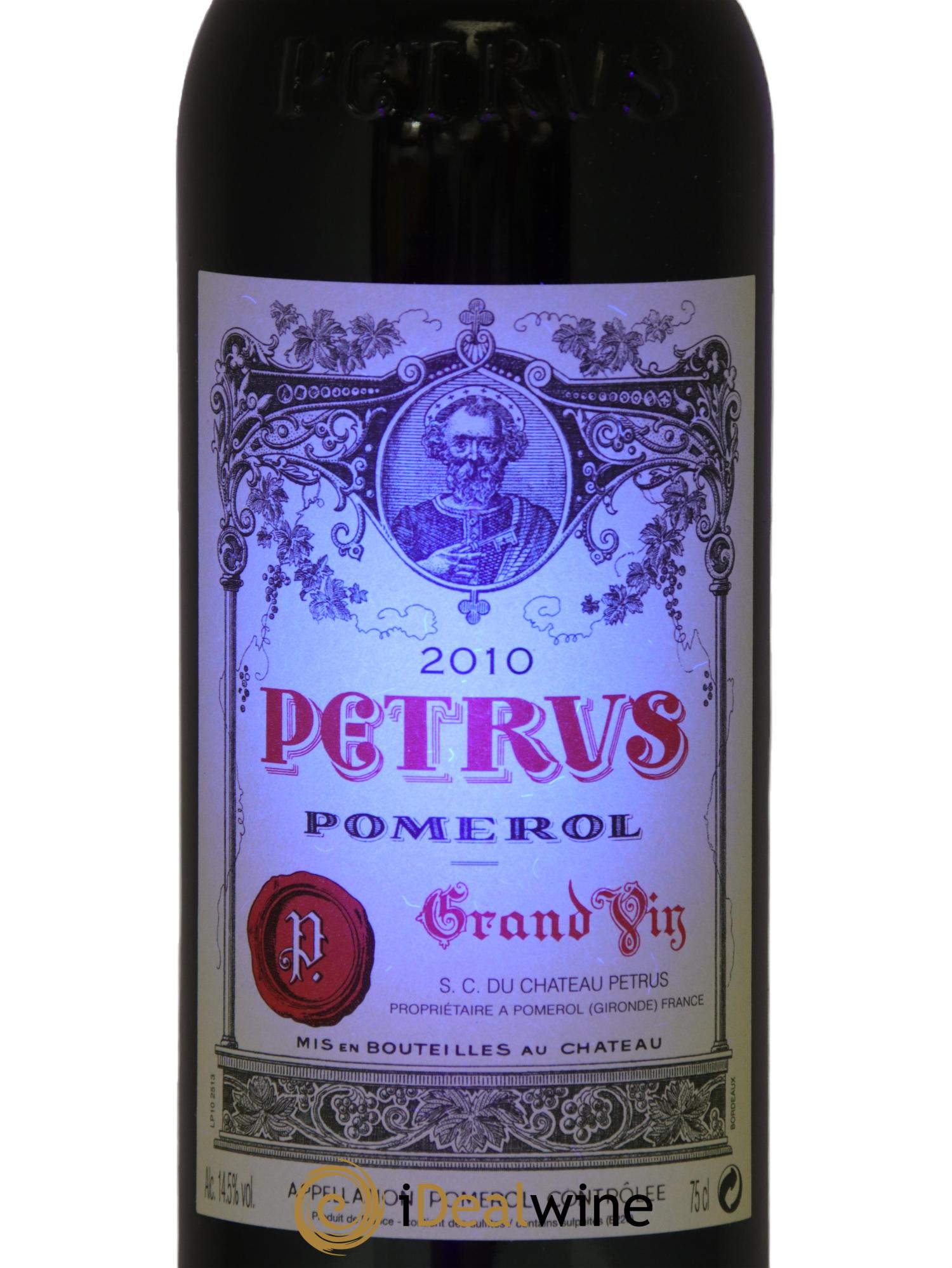 Petrus 2010 - Lot de 1 bouteille - 3