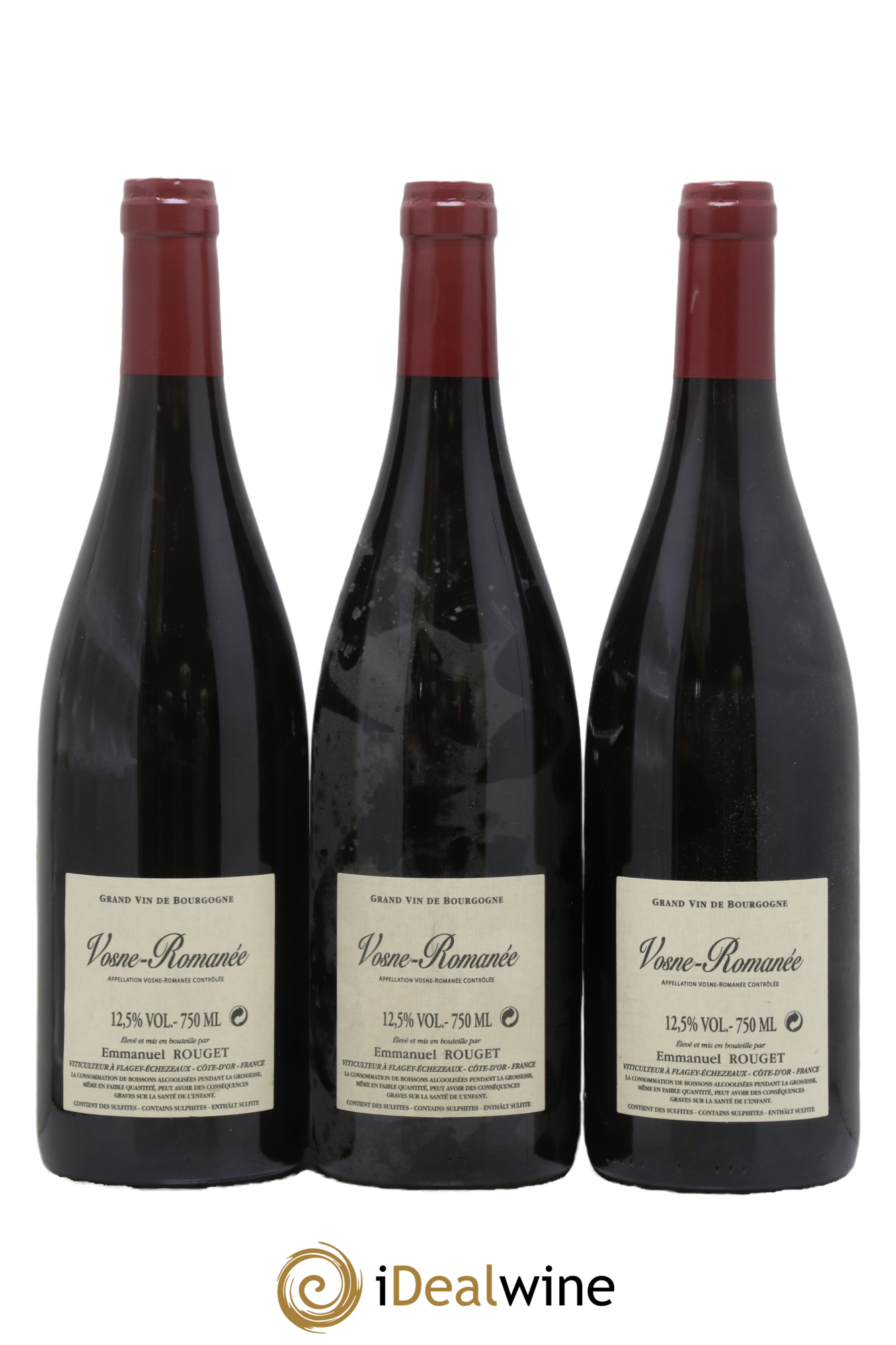 Vosne-Romanée Emmanuel Rouget 2011 - Posten von 3 Flaschen - 1