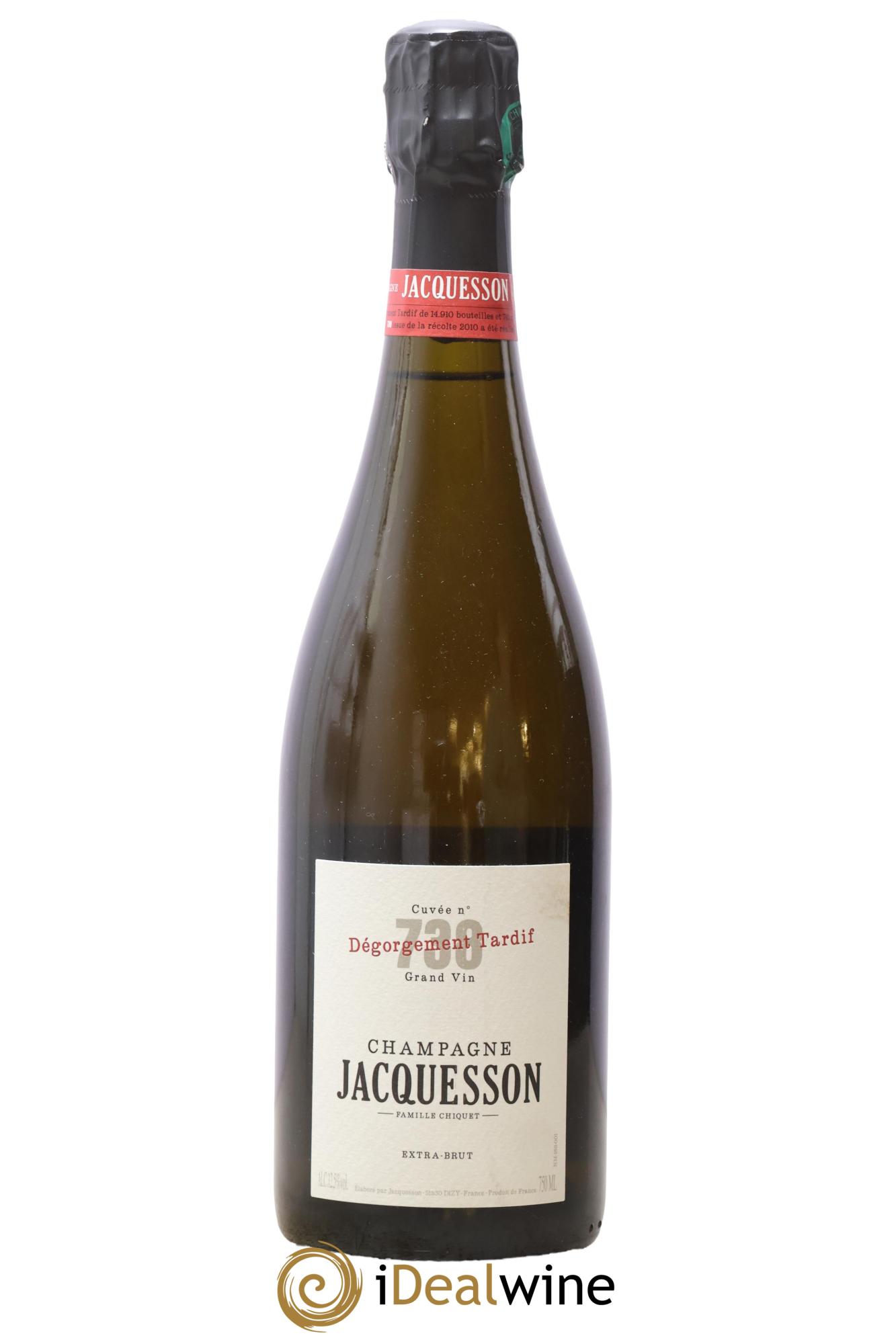 Cuvée 738 Dégorgement Tardif Extra-Brut Jacquesson - Posten von 1 Flasche - 0