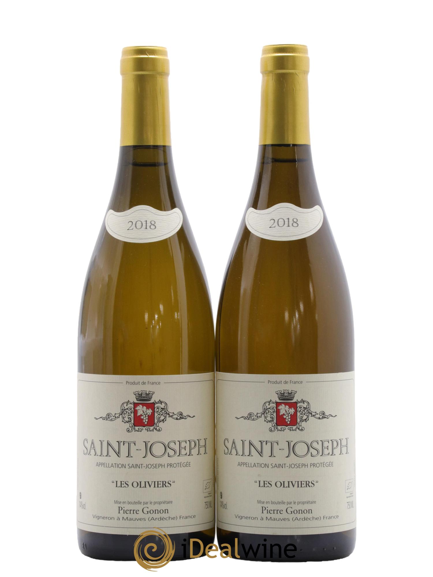 Saint-Joseph Les Oliviers Gonon (Domaine) 2018 - Lot de 2 bouteilles - 0