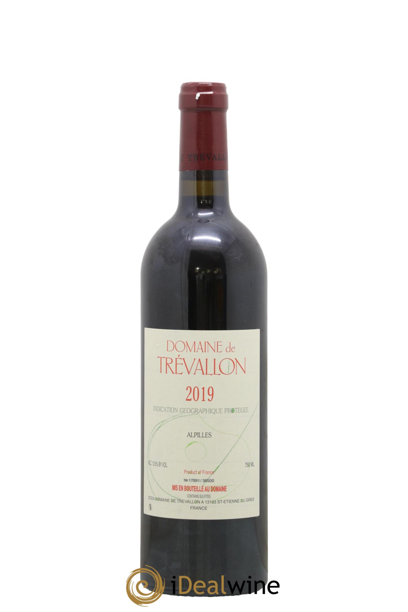 Alpilles Trévallon (Domaine de) Eloi Dürrbach 2019 - Lot de 1 bouteille - 0