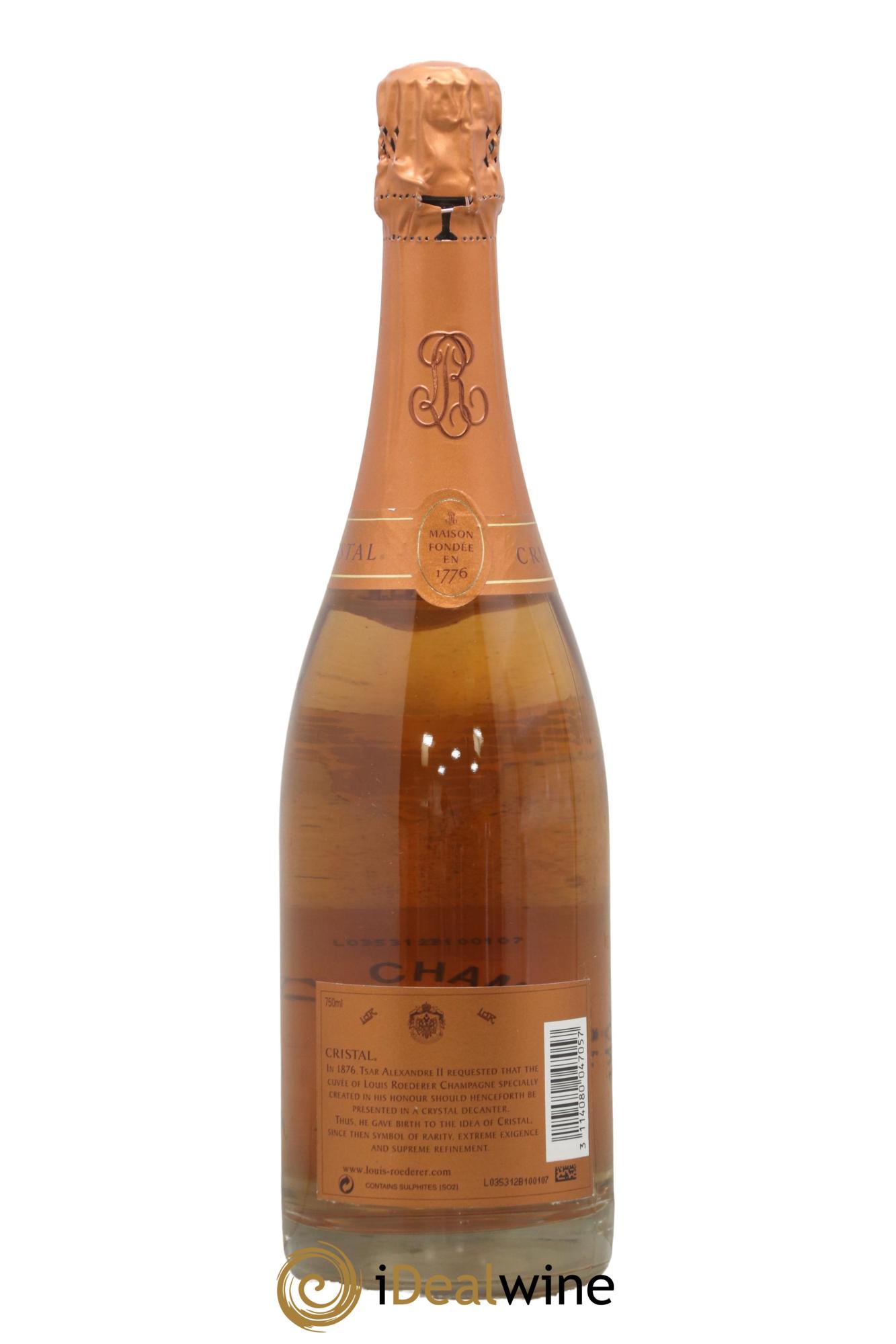 Cristal Louis Roederer 2004 - Lot of 1 bottle - 1