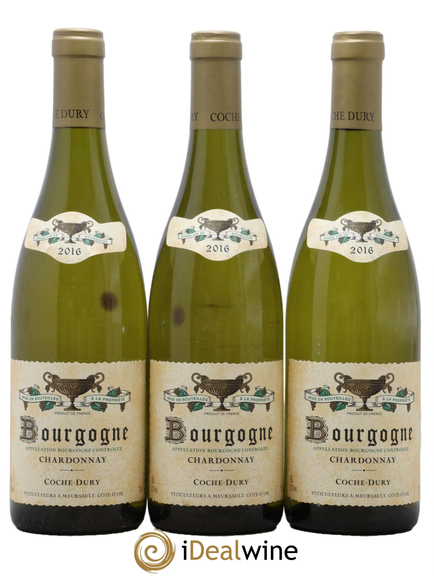 Bourgogne Coche Dury (Domaine) 2016 - Lotto di 3 bottiglie - 0
