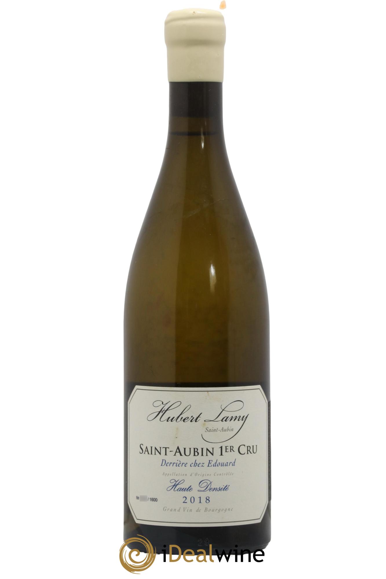 Saint-Aubin 1er Cru Derrière chez Edouard Haute Densité Hubert Lamy 2018 - Lot de 1 bouteille - 0