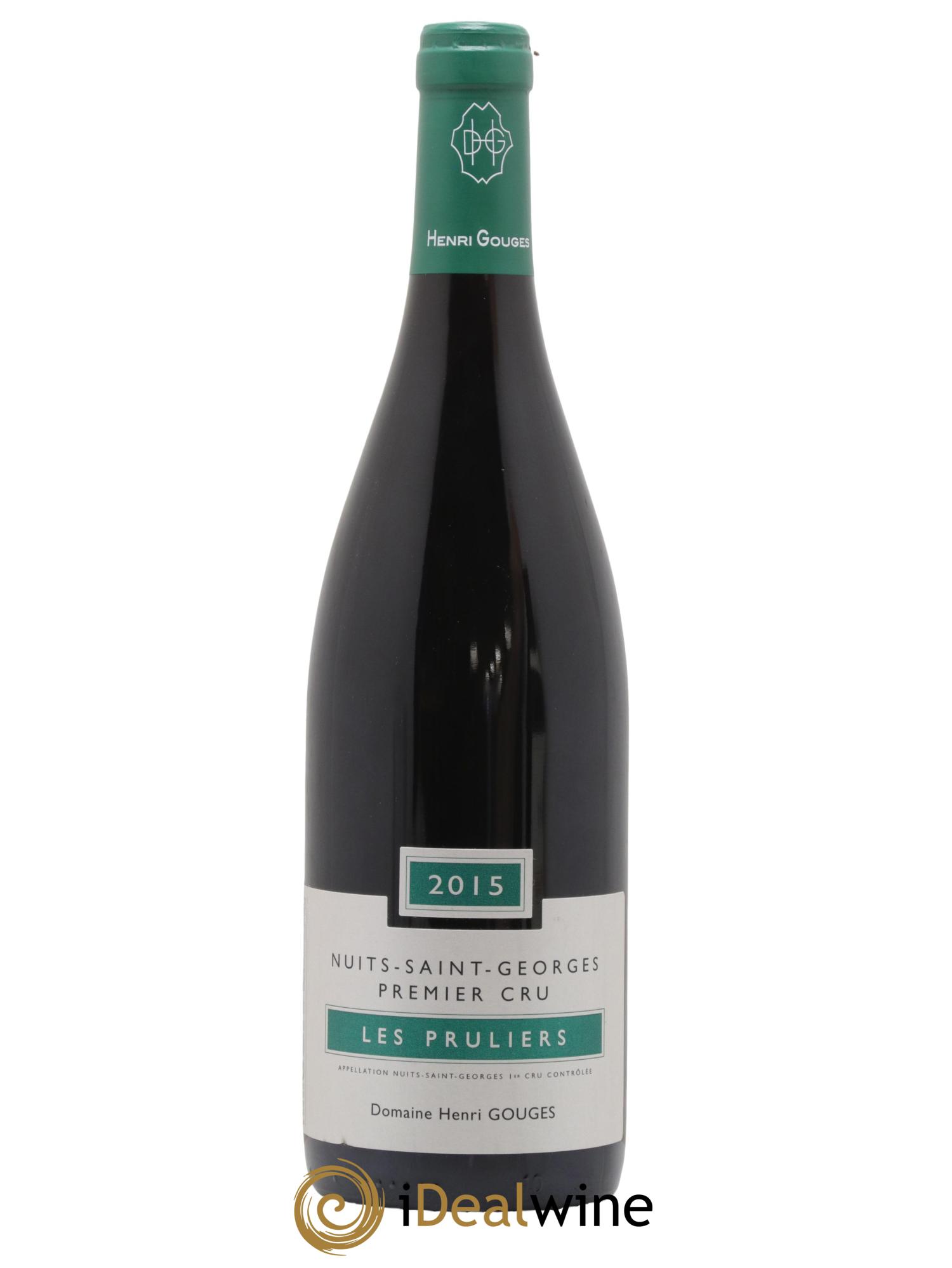 Nuits-Saint-Georges 1er Cru Les Pruliers Henri Gouges 2015 - Posten von 1 Flasche - 0