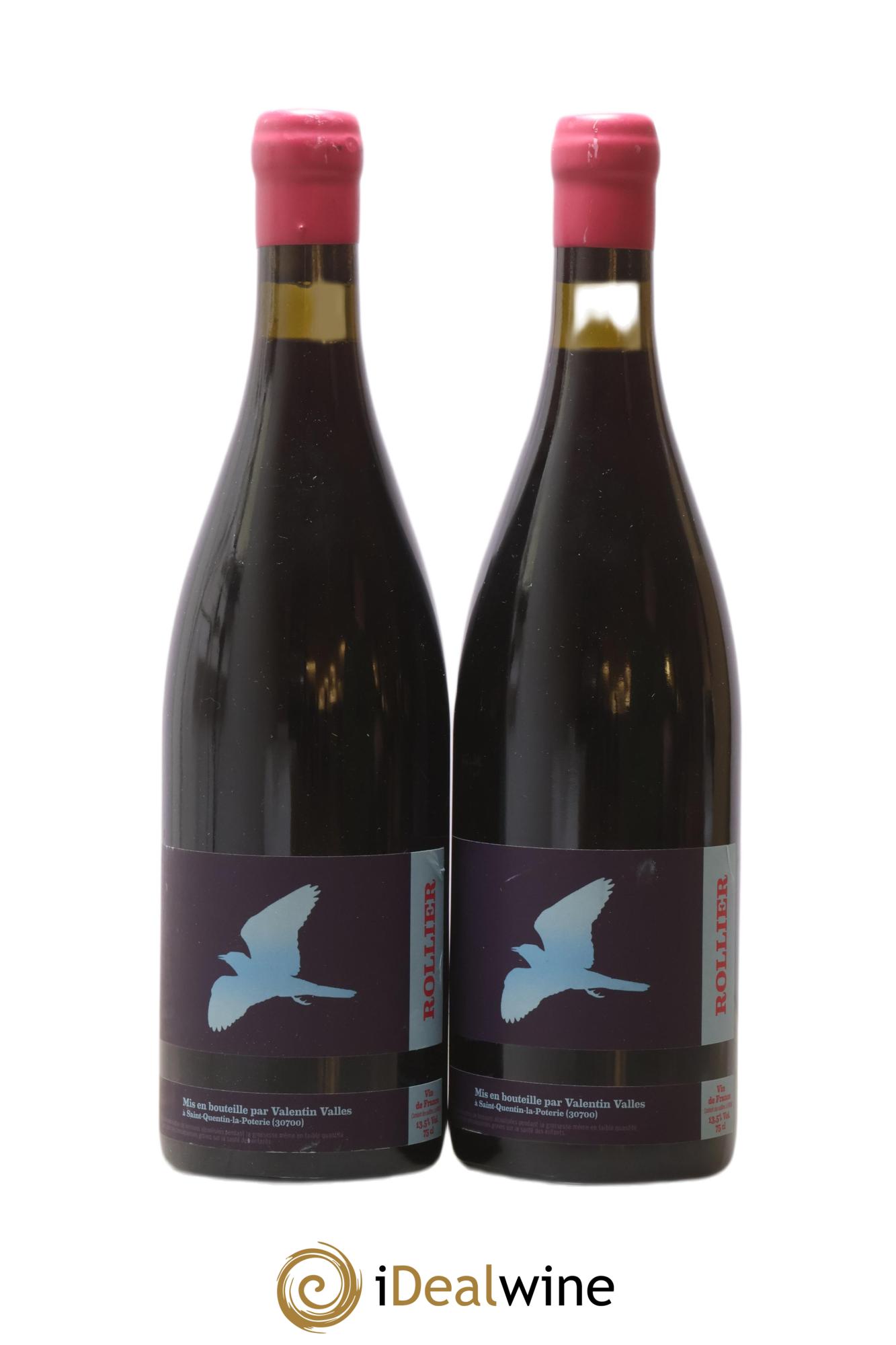Vin de France Rollier Valentin Vallés 2006 - Lot de 2 bouteilles - 0
