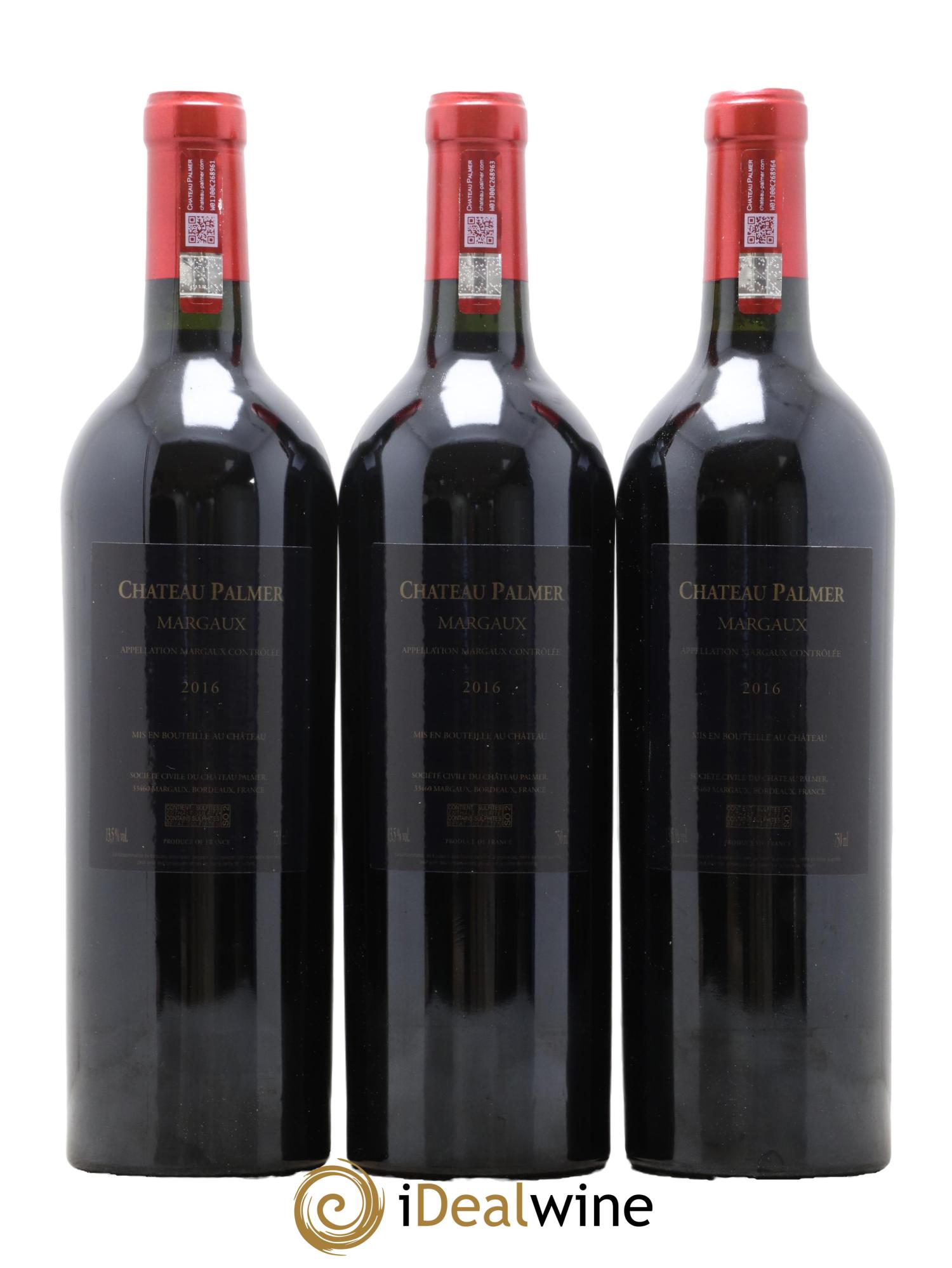 Château Palmer 3ème Grand Cru Classé 2016 - Lot de 6 bouteilles - 5